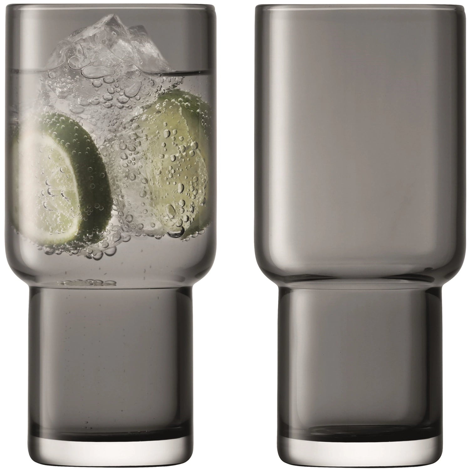 Elegantes 2er Set Utility Longdrinkgläser in saphirblau, 390ml, ideal für Cocktails und erfrischende Drinks. Hochwertige Verarbeitung für jeden Anlass.