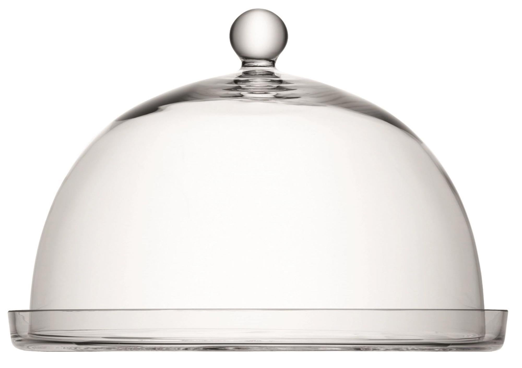 Vienna Platte Haube Ø33cm Ø30cm H22.5cm - klar in Transparent präsentiert im Onlineshop von KAQTU Design AG. Platte ist von LSA