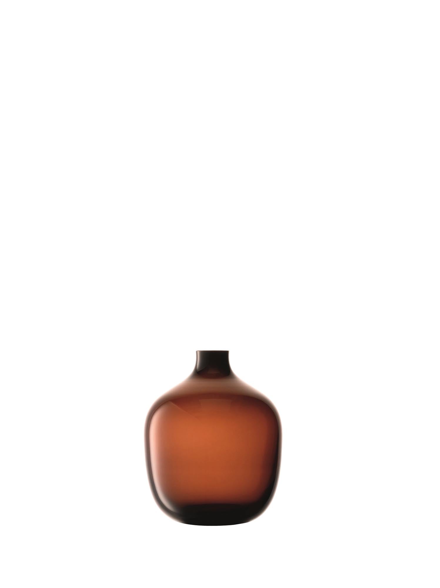 Vessel Vase H18cm Dunkelbraun in Braun präsentiert im Onlineshop von KAQTU Design AG. Vase ist von LSA