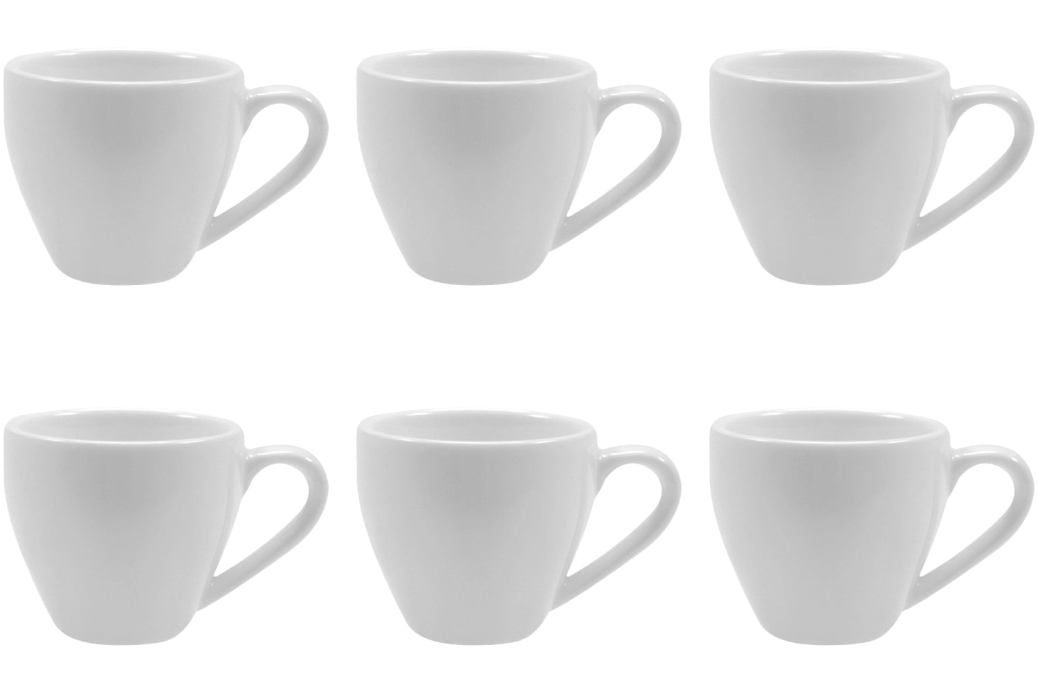 6er Set Italia Mokka Obertasse 0.01lt Aligro