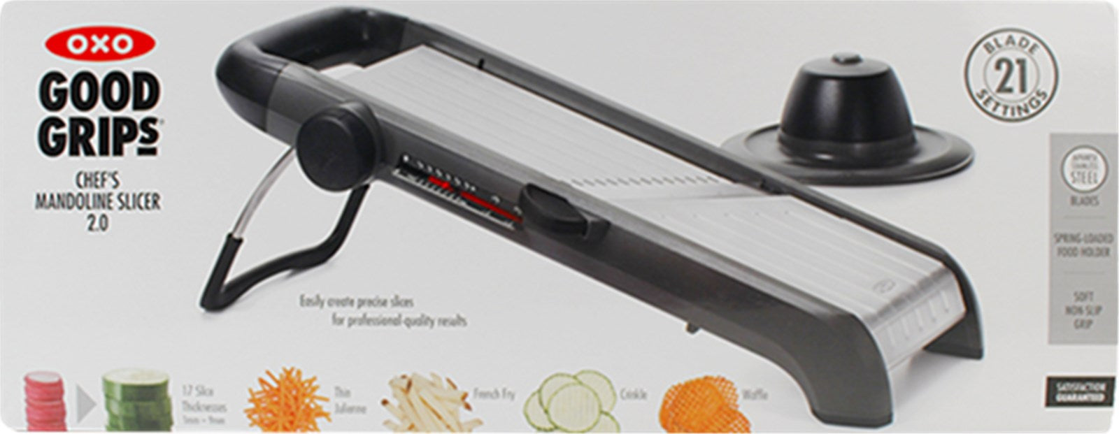 Der OXO Profi Obst- und Gemüsehobel 2.0: Hochwertige Klinge, ergonomisches Design, leicht zu reinigen – ideal für frische, gleichmäßige Schnitte!