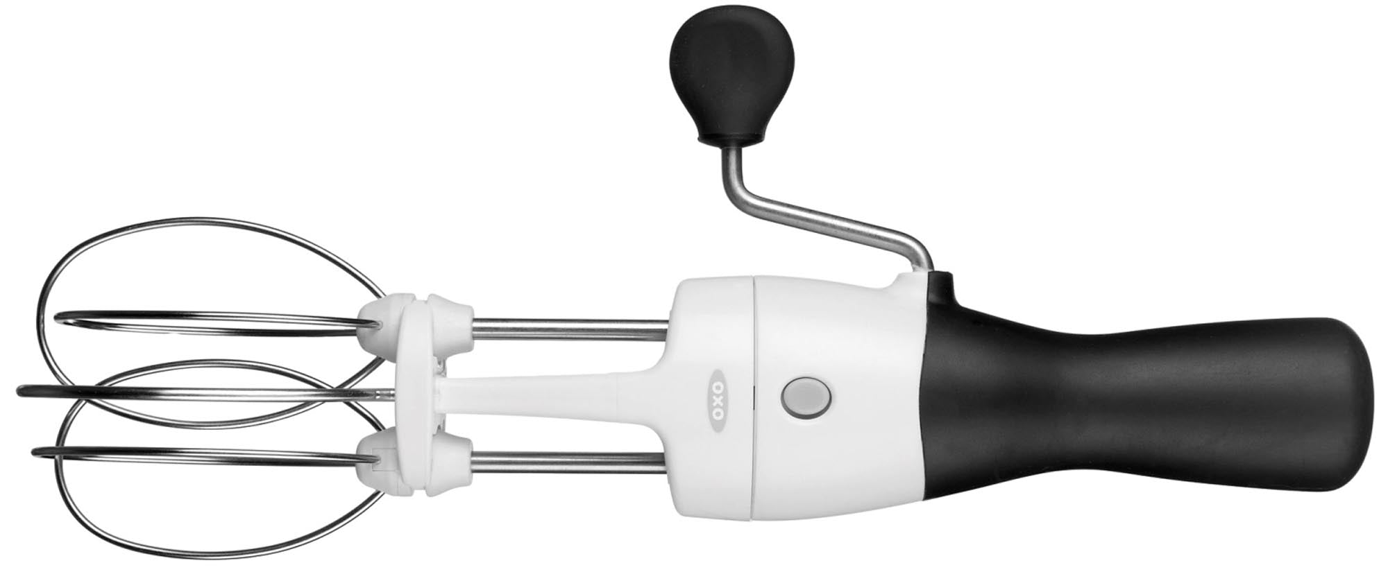 OXO Handrührer, weiss: Ergonomisches Design für effizientes Mixen.