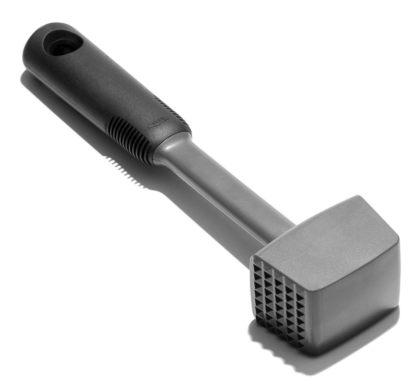 Der OXO GG Fleischhammer aus Kunststoff: Ideal zum Zerkleinern von Fleisch, Fisch und Gemüse. Ergonomisch, leicht und einfach zu reinigen.