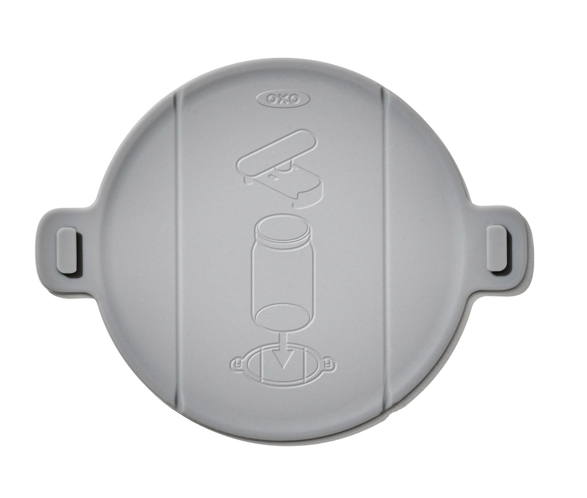 OXO Glasöffner: Rutschfeste Matte für müheloses Öffnen von Gläsern.