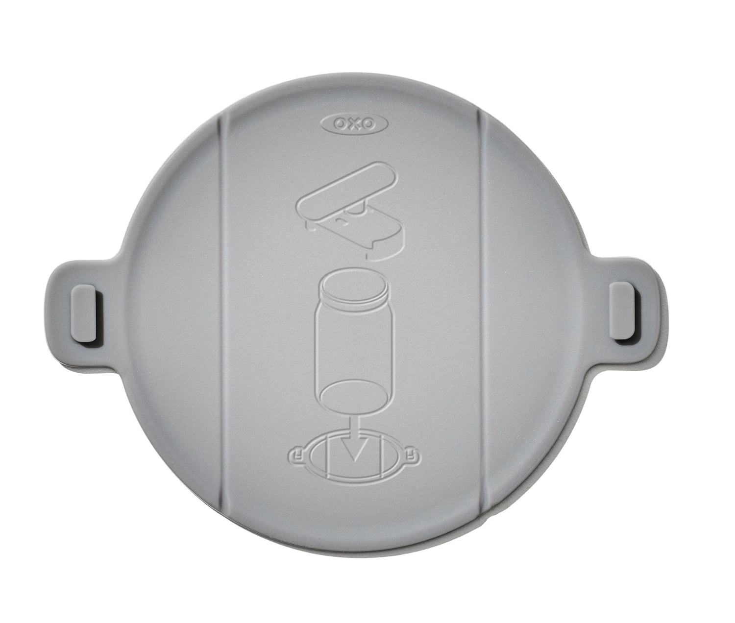 Der OXO Good Grips Glasöffner mit rutschfester Matte sorgt für müheloses Öffnen von Gläsern und bietet optimalen Grip für mehr Sicherheit.