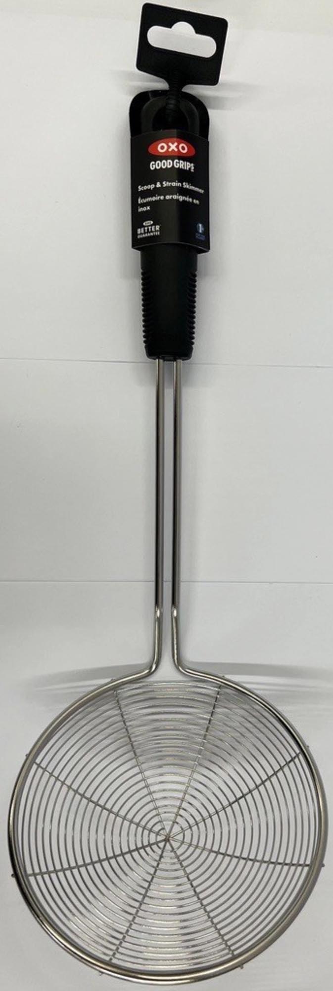 OXO GG Draht-Schaumlöffel: Präzises Abseihen mit 37.6x13.9cm Grösse.