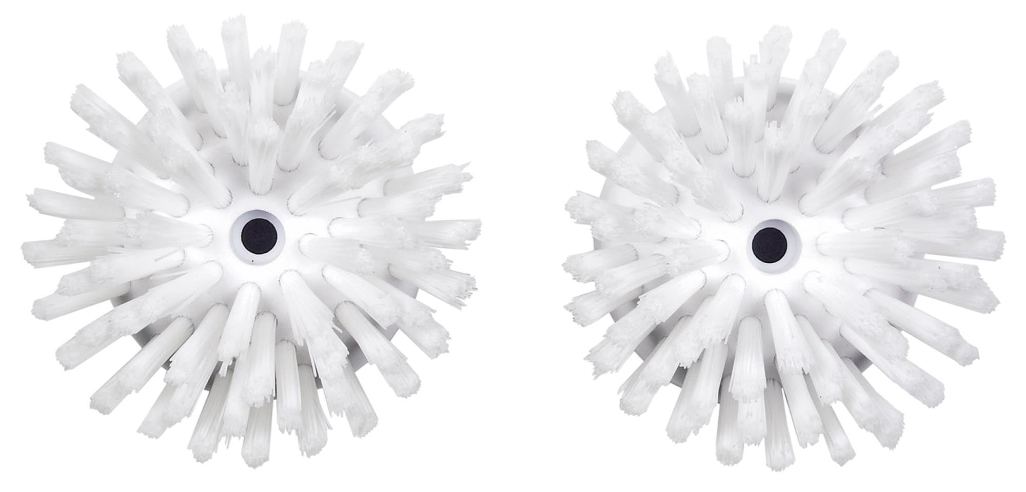 2er Set OXO Ersatzbürsten: Langlebig, spülmaschinenfest, kratzfrei. Perfekt für Geschirr, Töpfe & Pfannen. Ergonomisch & hitzebeständig.