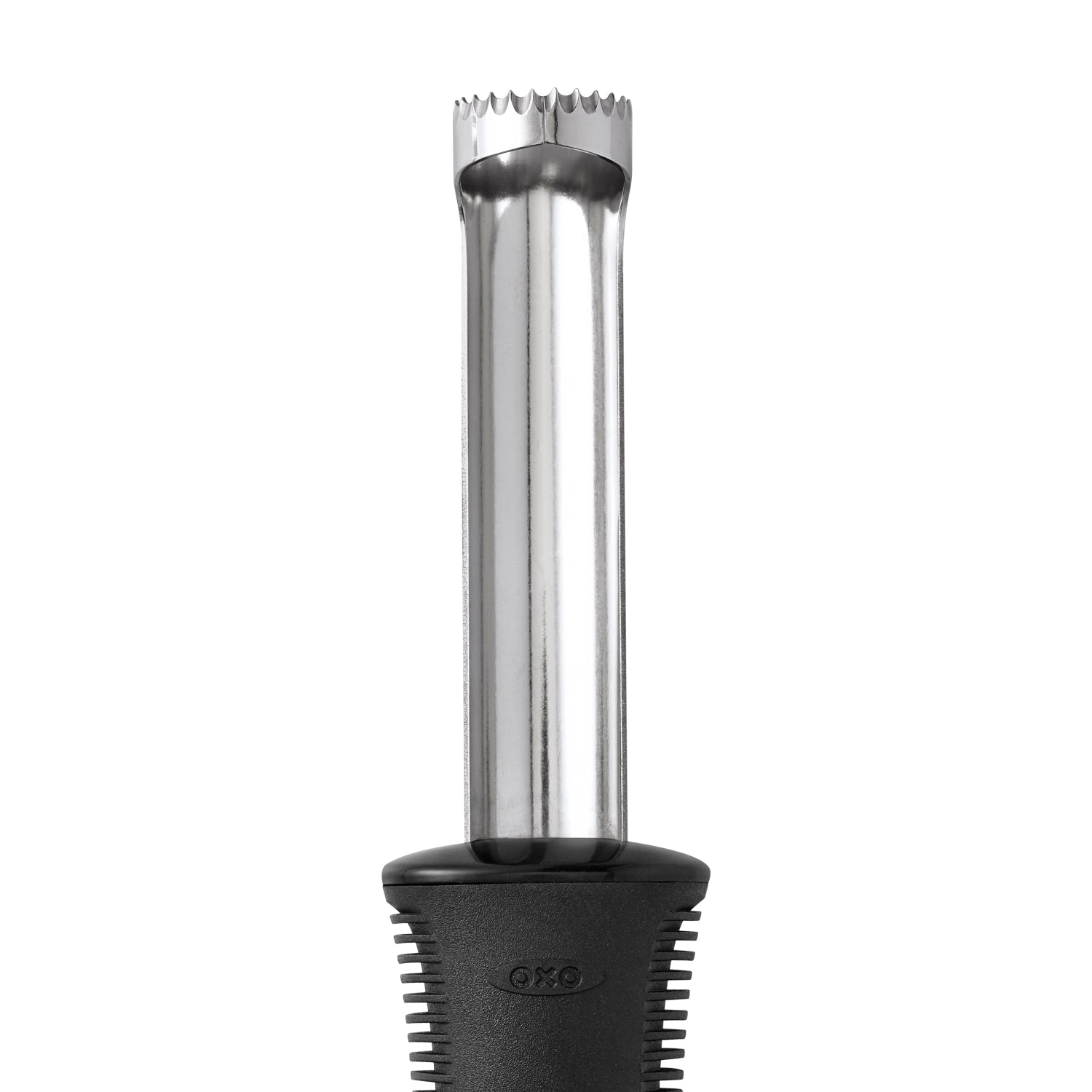 Schwarzer Apfelentkerner von OXO, 20 cm, ideal zum schnellen und einfachen Entfernen von Kernen aus Äpfeln für köstliche Rezepte.