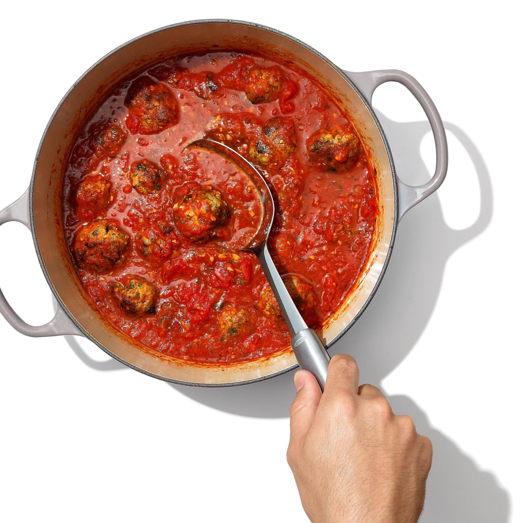 OXO GG STL Löffel 30cm: Ihr idealer Küchenhelfer für müheloses Rühren und Servieren. Hitzebeständig, langlebig und spülmaschinenfest.