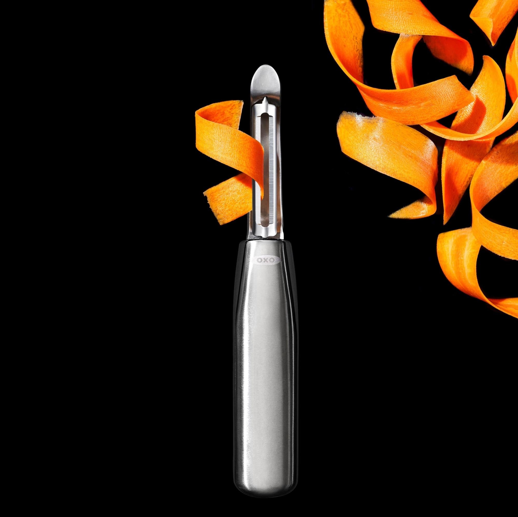 OXO Y-Schäler: Ergonomisch, rostfrei, perfekt für müheloses Schälen.