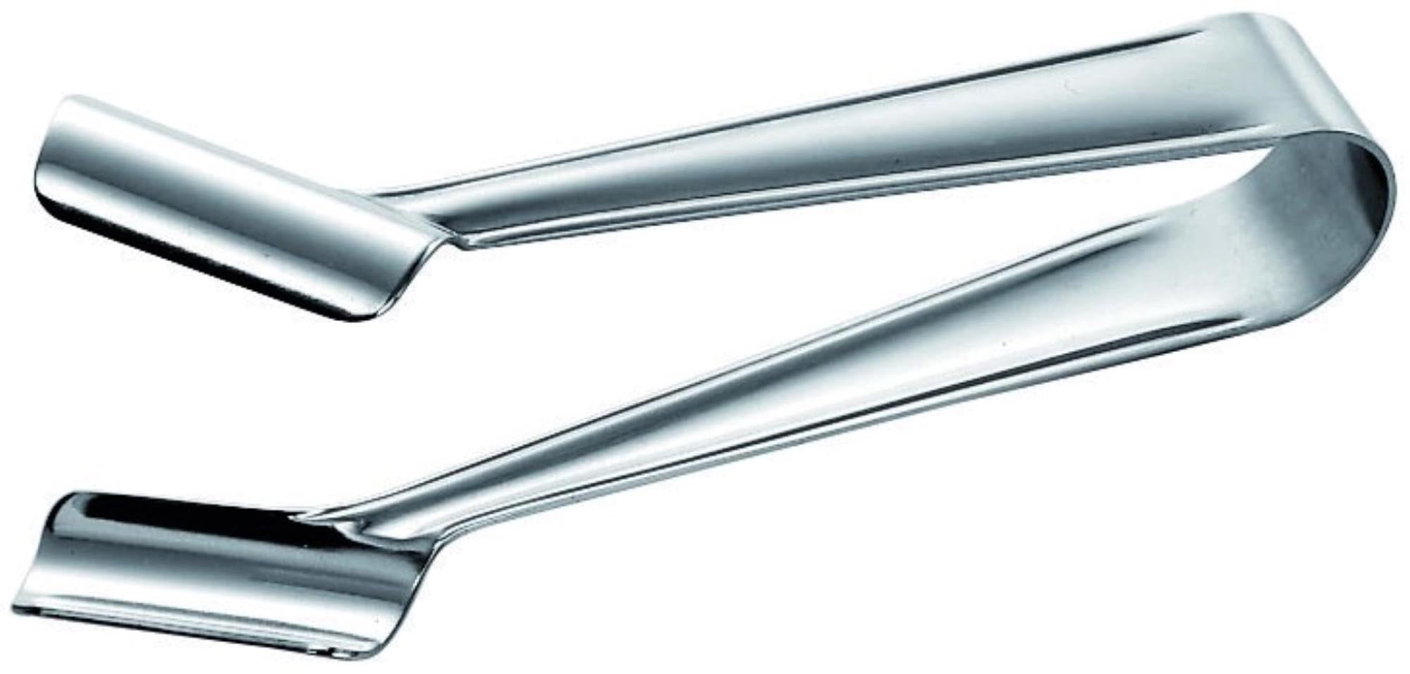 Elegante 13cm Spargelzange aus 18/10 Edelstahl von Piazza: langlebig, ergonomisch, ideal für Spargel und empfindliche Speisen.