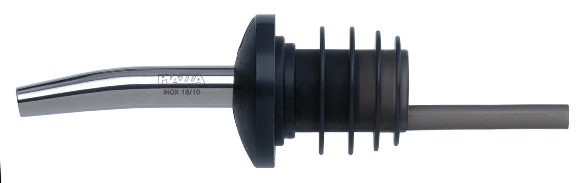 Elegantes 6er Set Steadyspout Ausgiesser aus 18/10 Edelstahl für präzises, tropffreies Ausgiessen – ideal für Bar und Küche.