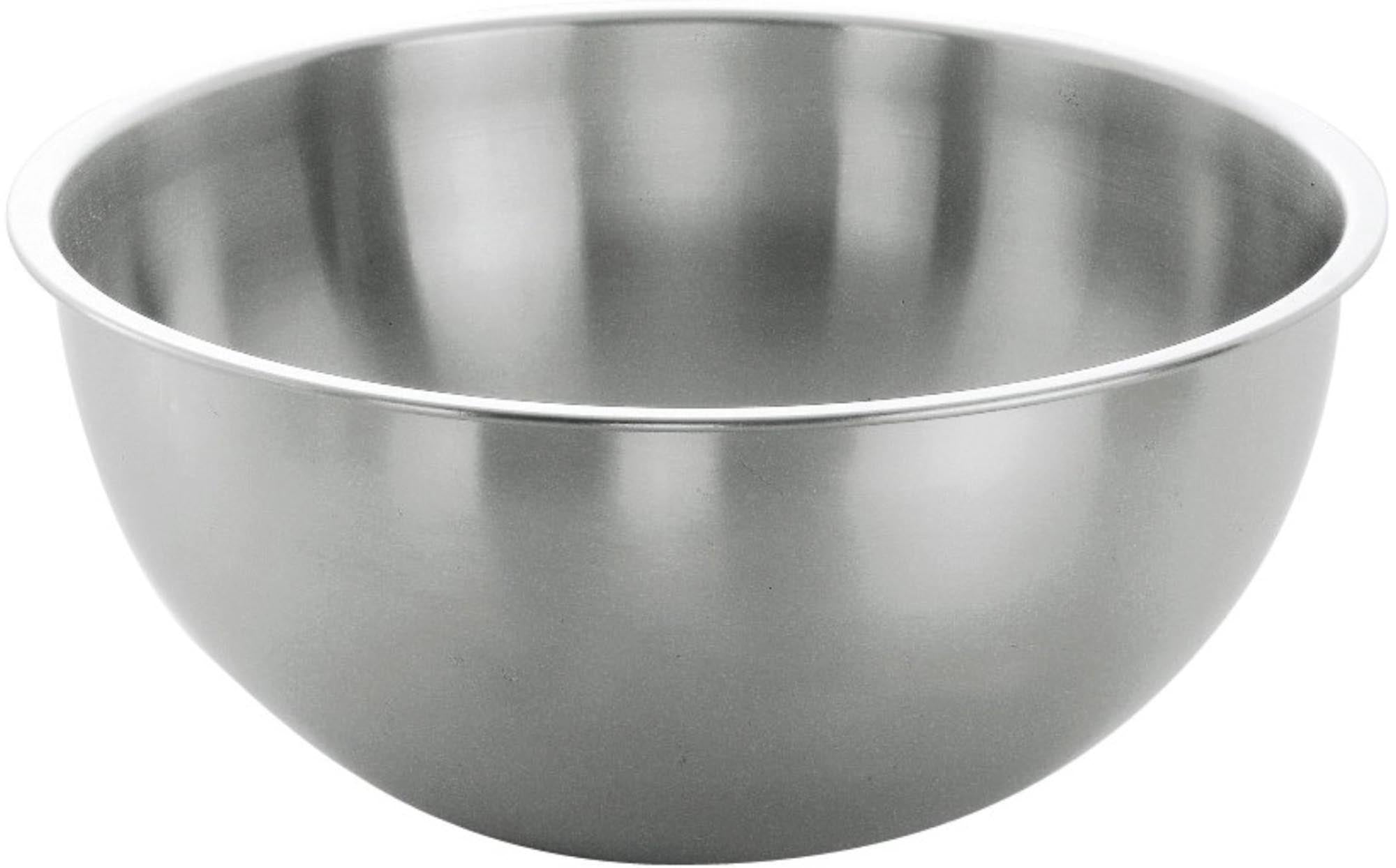 Piazza Konditorenschüssel: Hochwertiger Edelstahl, rostfrei und pflegeleicht. Perfekt für Teige und Cremes in stilvollem Design.