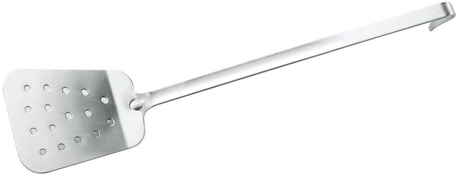 Piazza perforierte Bratenschaufel, ideal zum Wenden und Servieren von Speisen, 28,5 cm, mit praktischen Löchern für schnelles Abtropfen.