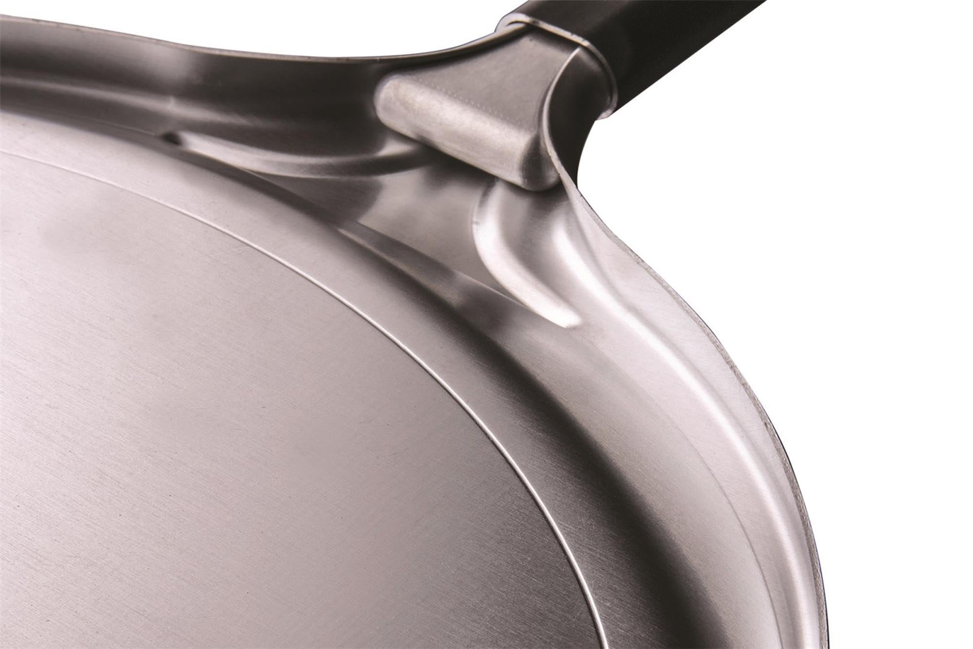 Entdecke den Piazza Pizzaschieber 40x40cm mit schwarzem Griff und 194cm Länge – perfekt für sicheres Servieren und ein echtes Pizzafeeling!