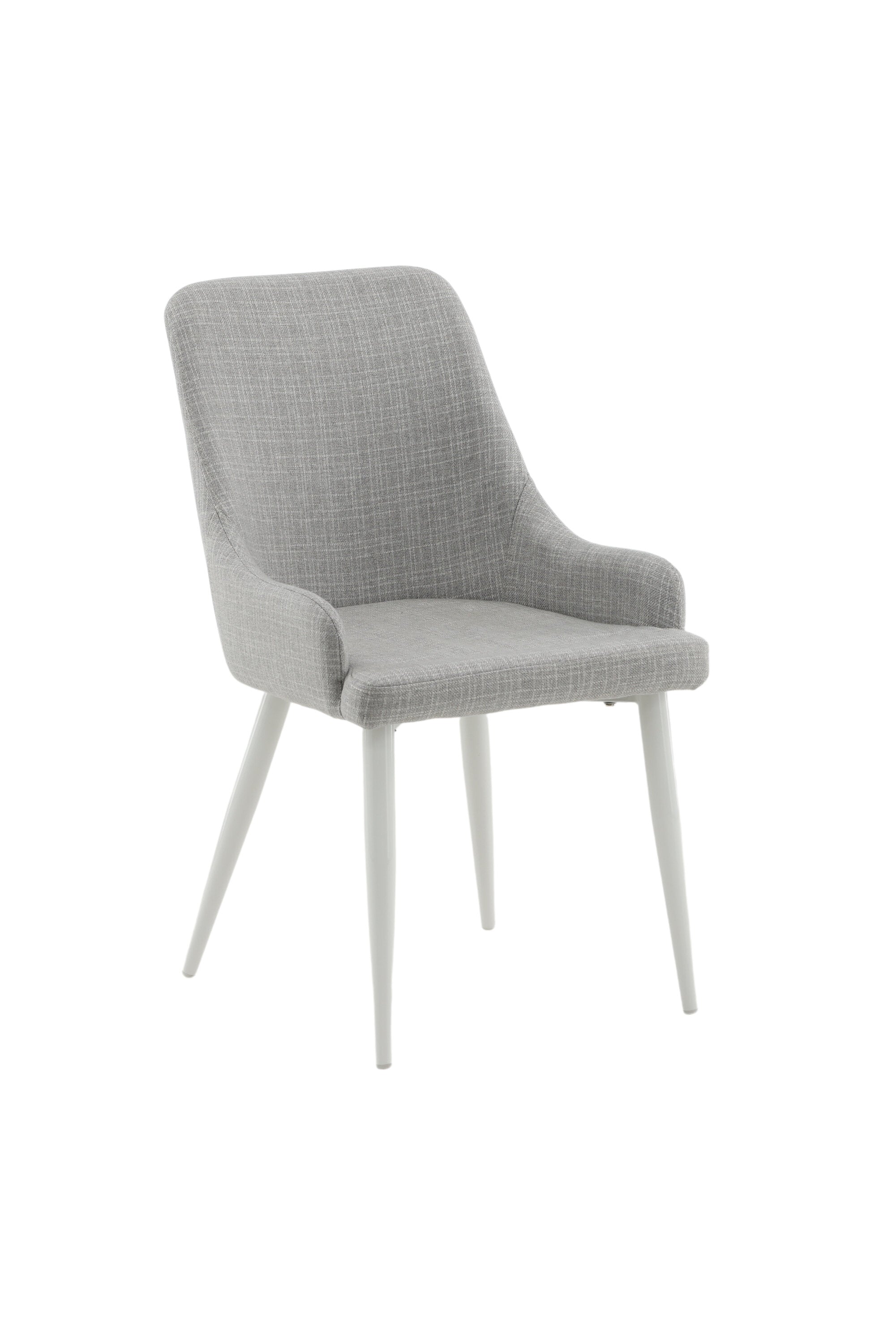 Plaza Stuhl in Hellgrau / Weiss präsentiert im Onlineshop von KAQTU Design AG. Stuhl ist von Venture Home