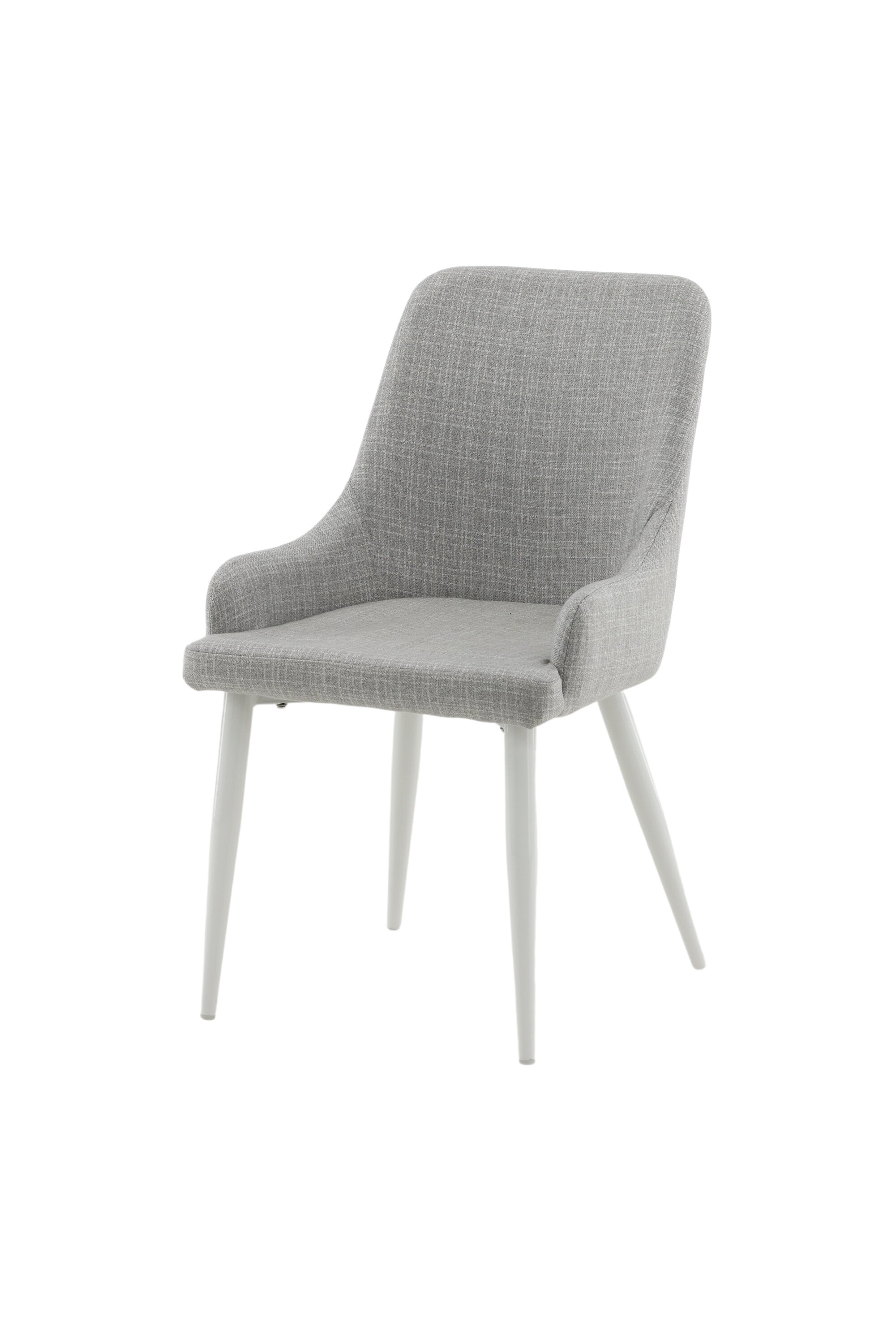 Plaza Stuhl in Hellgrau / Weiss präsentiert im Onlineshop von KAQTU Design AG. Stuhl ist von Venture Home