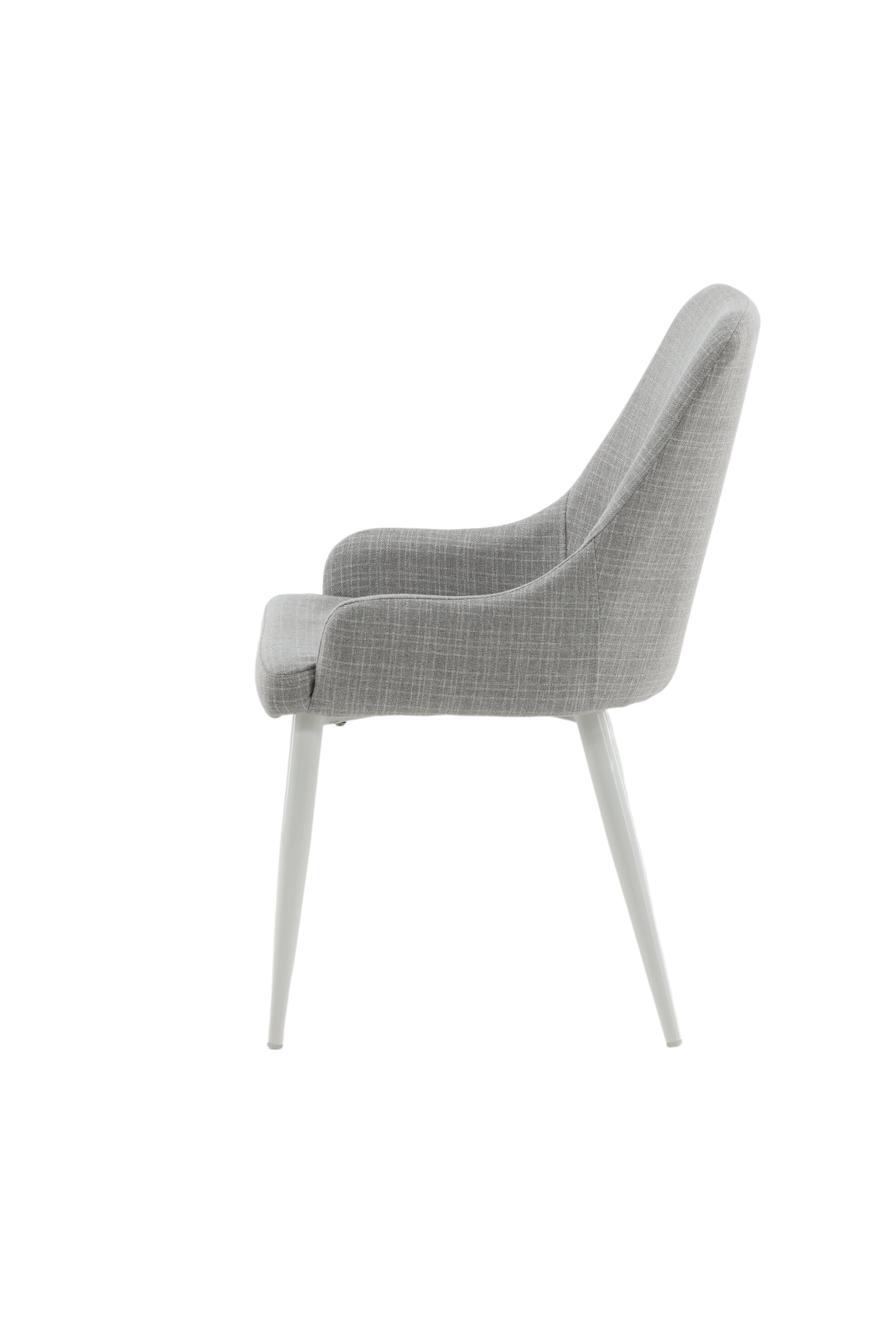 Plaza Stuhl in Hellgrau / Weiss präsentiert im Onlineshop von KAQTU Design AG. Stuhl ist von Venture Home
