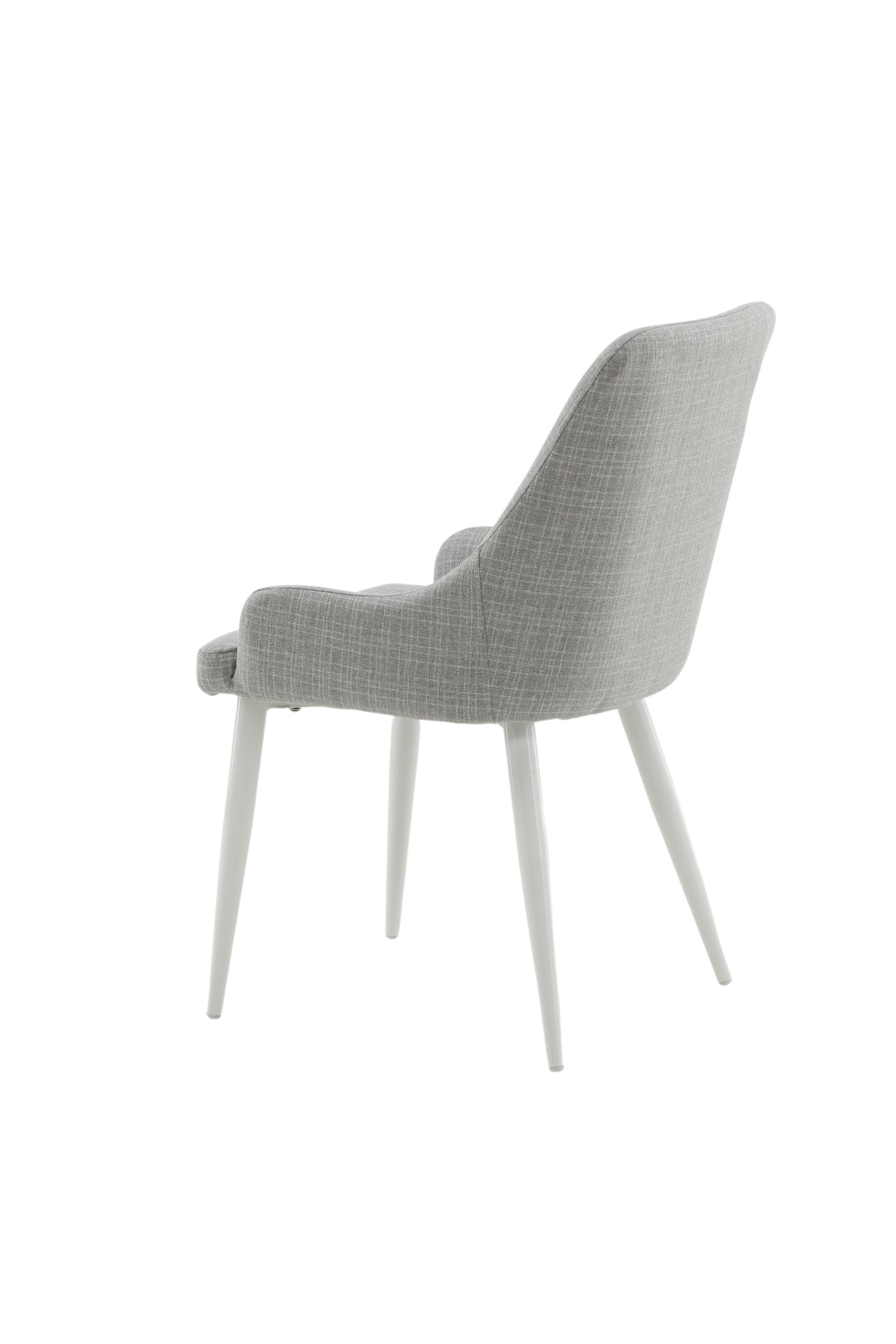 Plaza Stuhl in Hellgrau / Weiss präsentiert im Onlineshop von KAQTU Design AG. Stuhl ist von Venture Home