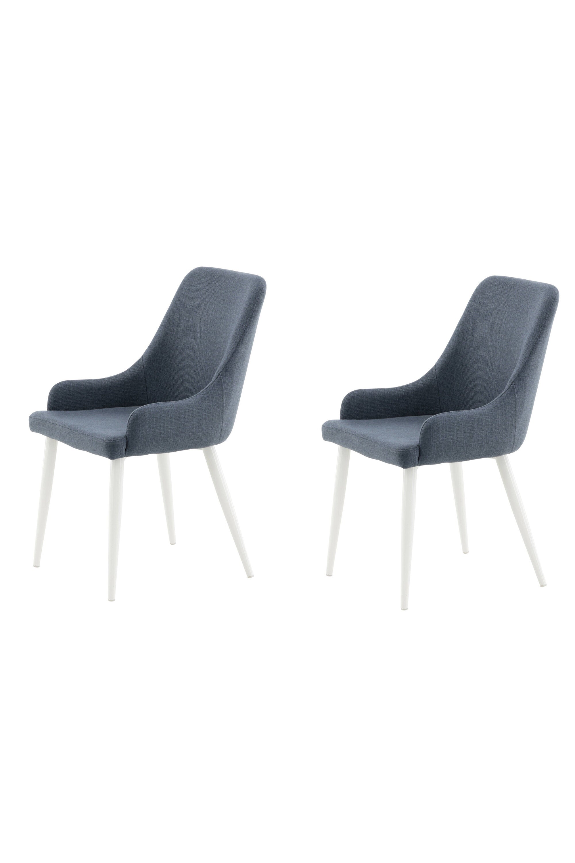 Plaza Stuhl in Blau / Weiss präsentiert im Onlineshop von KAQTU Design AG. Stuhl ist von Venture Home