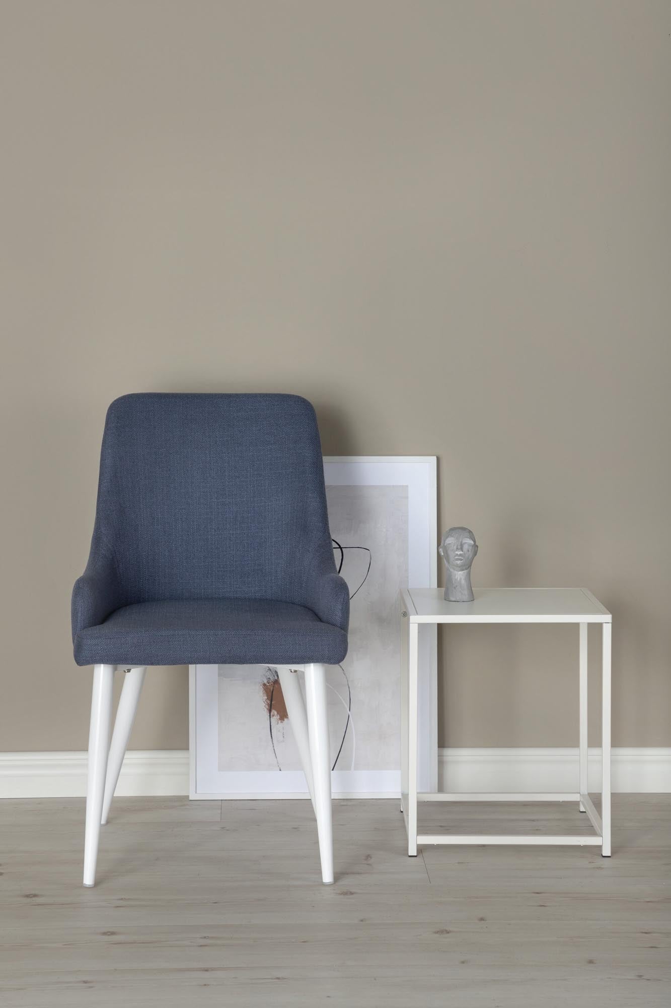 Plaza Stuhl in Blau / Weiss präsentiert im Onlineshop von KAQTU Design AG. Stuhl ist von Venture Home