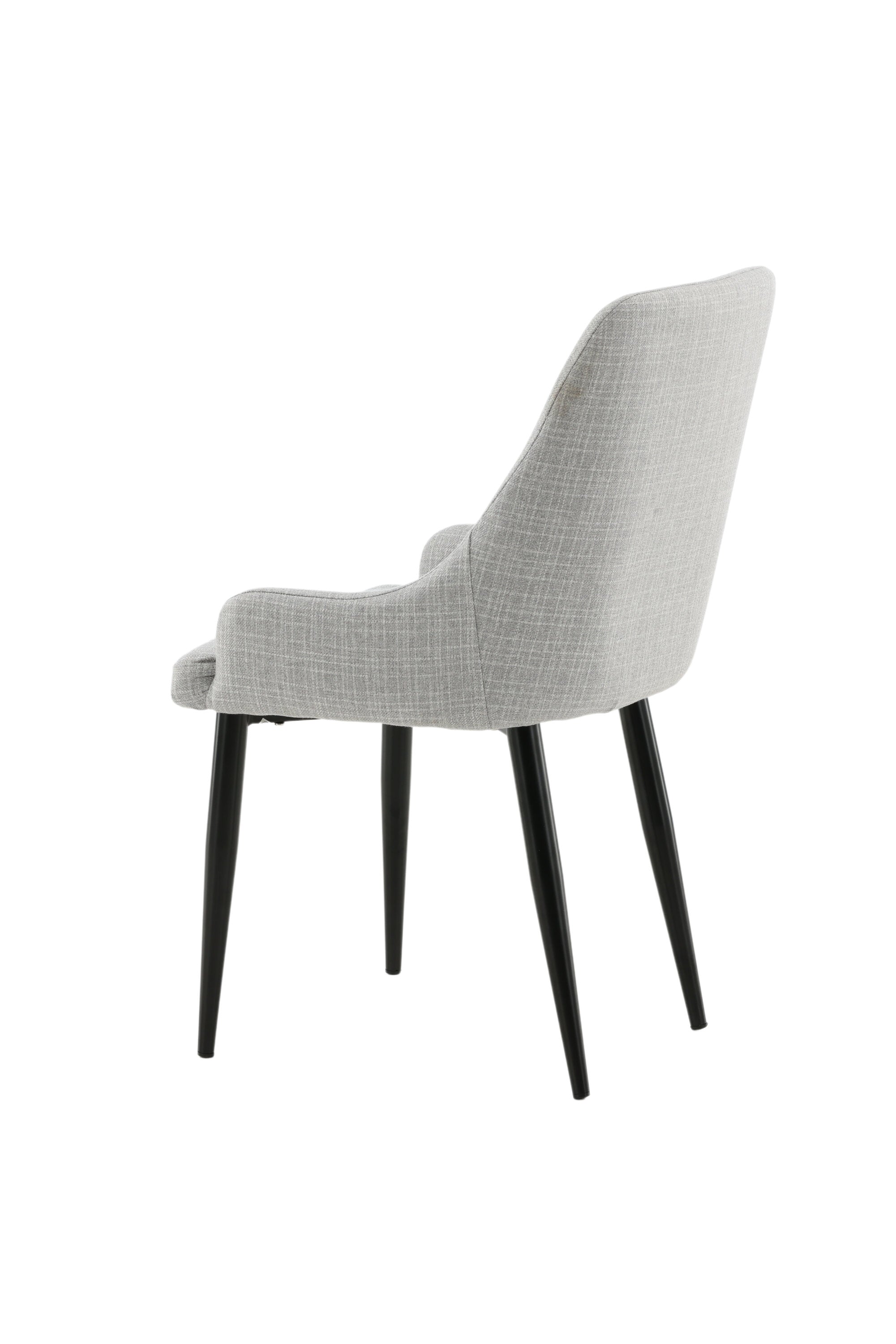 Plaza Stuhl in Hellgrau / Schwarz präsentiert im Onlineshop von KAQTU Design AG. Stuhl ist von Venture Home