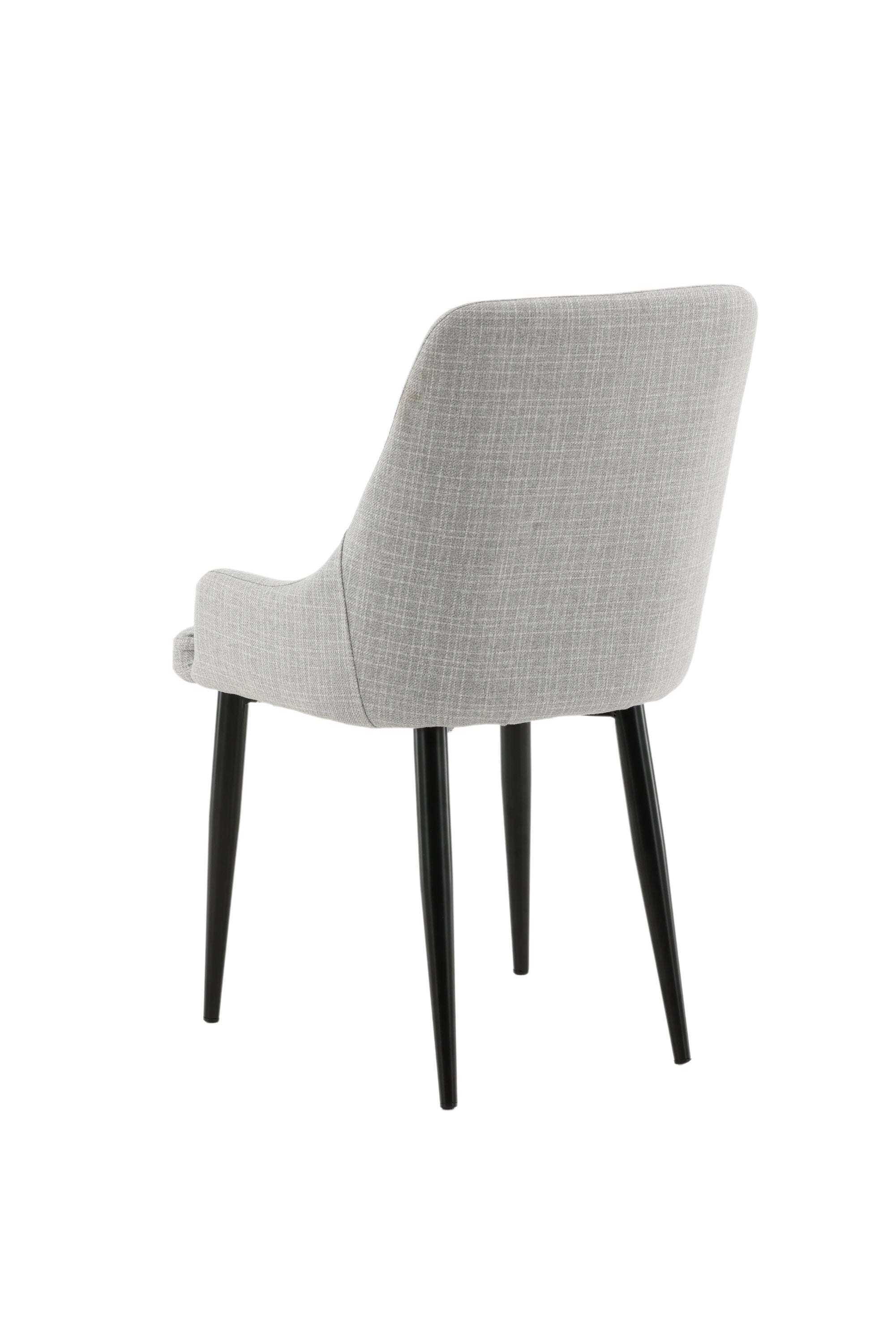 Plaza Stuhl in Hellgrau / Schwarz präsentiert im Onlineshop von KAQTU Design AG. Stuhl ist von Venture Home