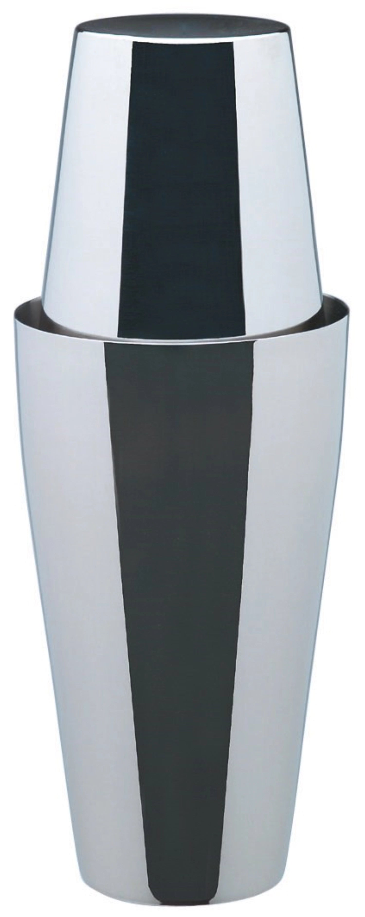 Stylisches 2-teiliges Boston Shaker Set von Piazza in edlem Schwarz, perfekt für Cocktailliebhaber. Fassungsvermögen: 0,9 l.