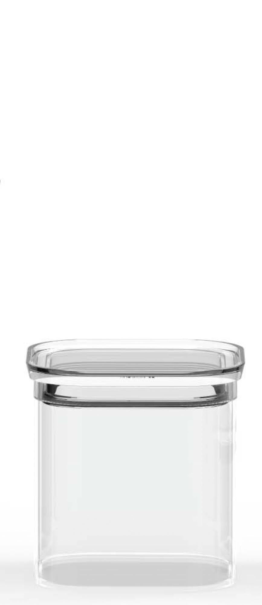 Stilvolles Pebbly Vorratsglas 0.8l mit luftdichtem Glasdeckel, ideal für trockene Lebensmittel. Kompakt, langlebig und umweltfreundlich.