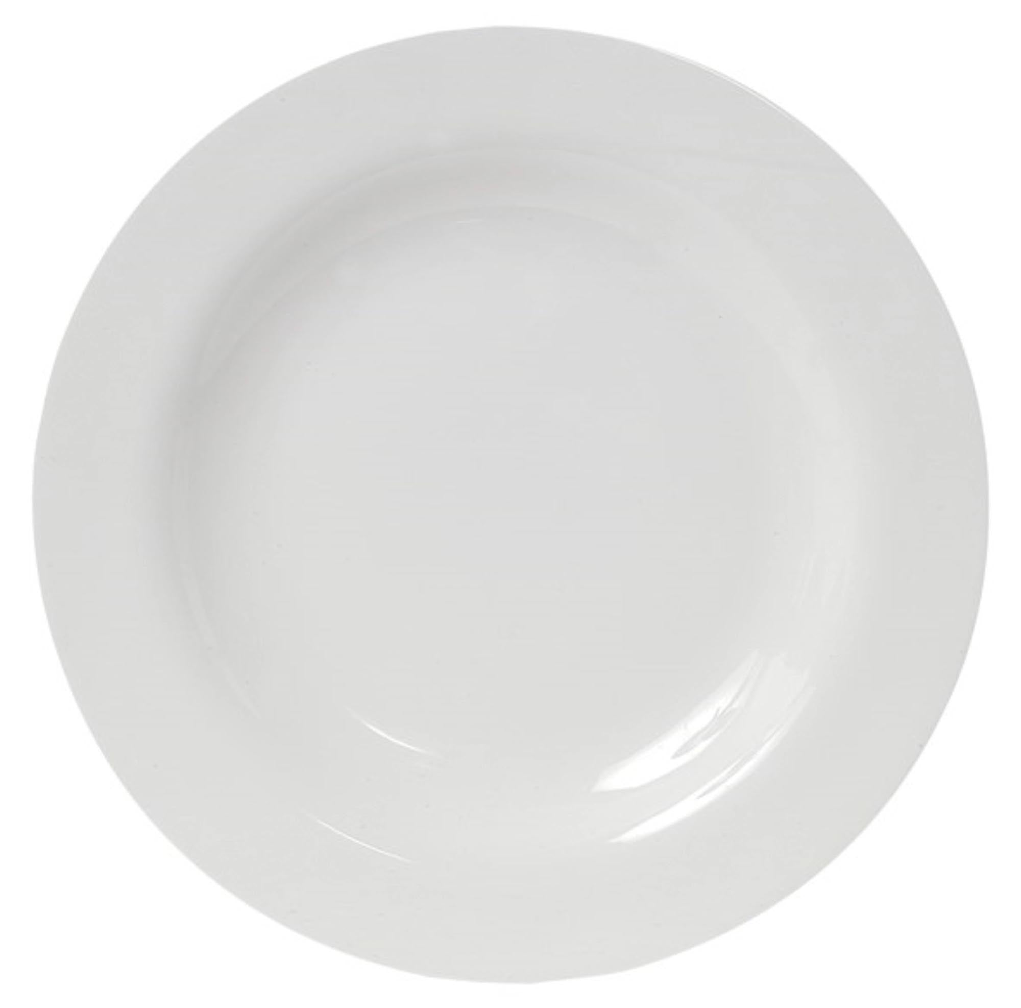Entdecken Sie den eleganten Verona BC Teller flach rund 23cm von Royal Porcelain. Hochwertiges Bone China, spülmaschinenfest, ideal für festliche Anlässe.