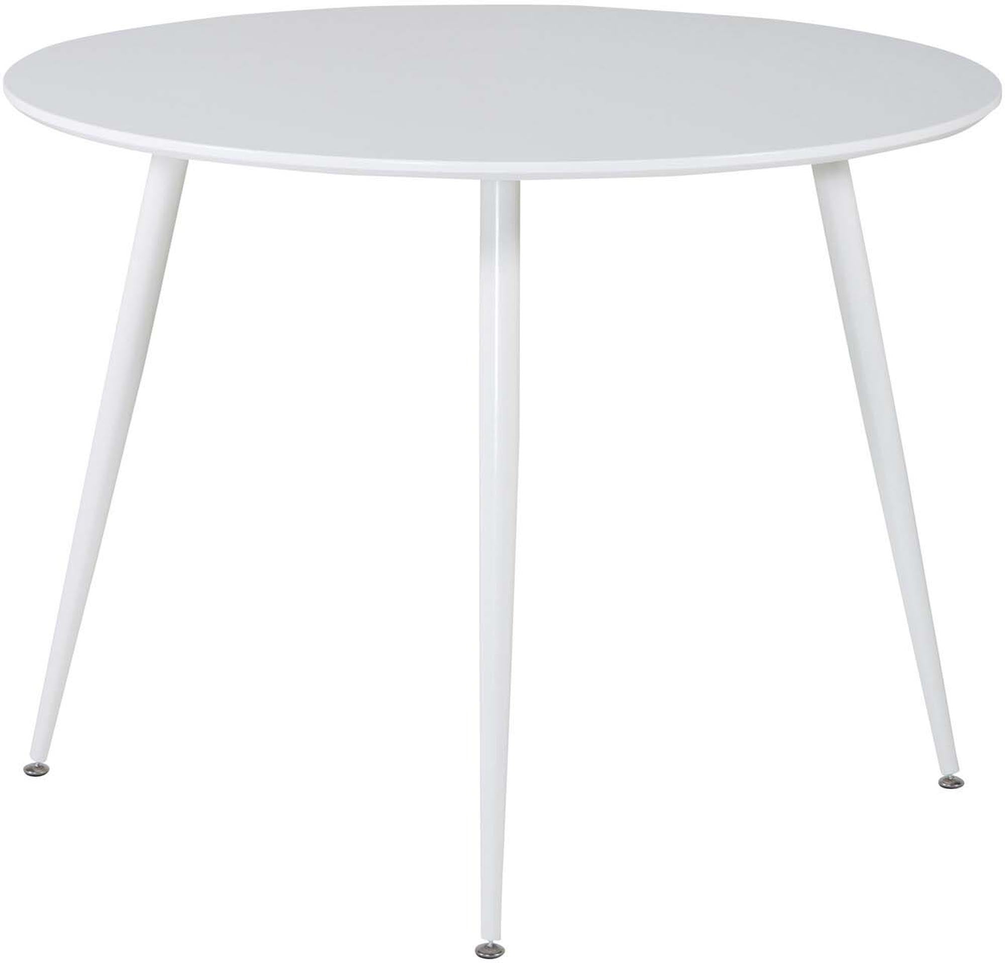Plaza Tisch in Weiss präsentiert im Onlineshop von KAQTU Design AG. Esstisch ist von Venture Home