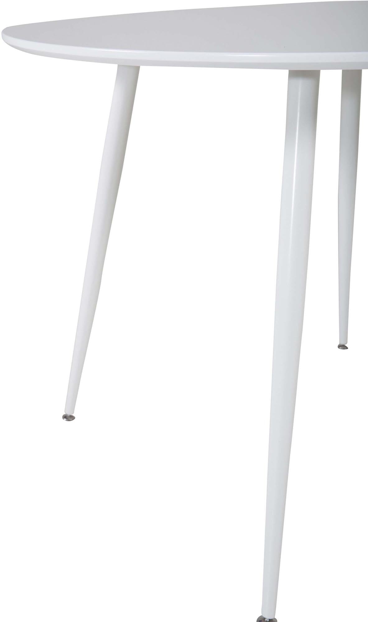 Plaza Tisch in Weiss präsentiert im Onlineshop von KAQTU Design AG. Esstisch ist von Venture Home