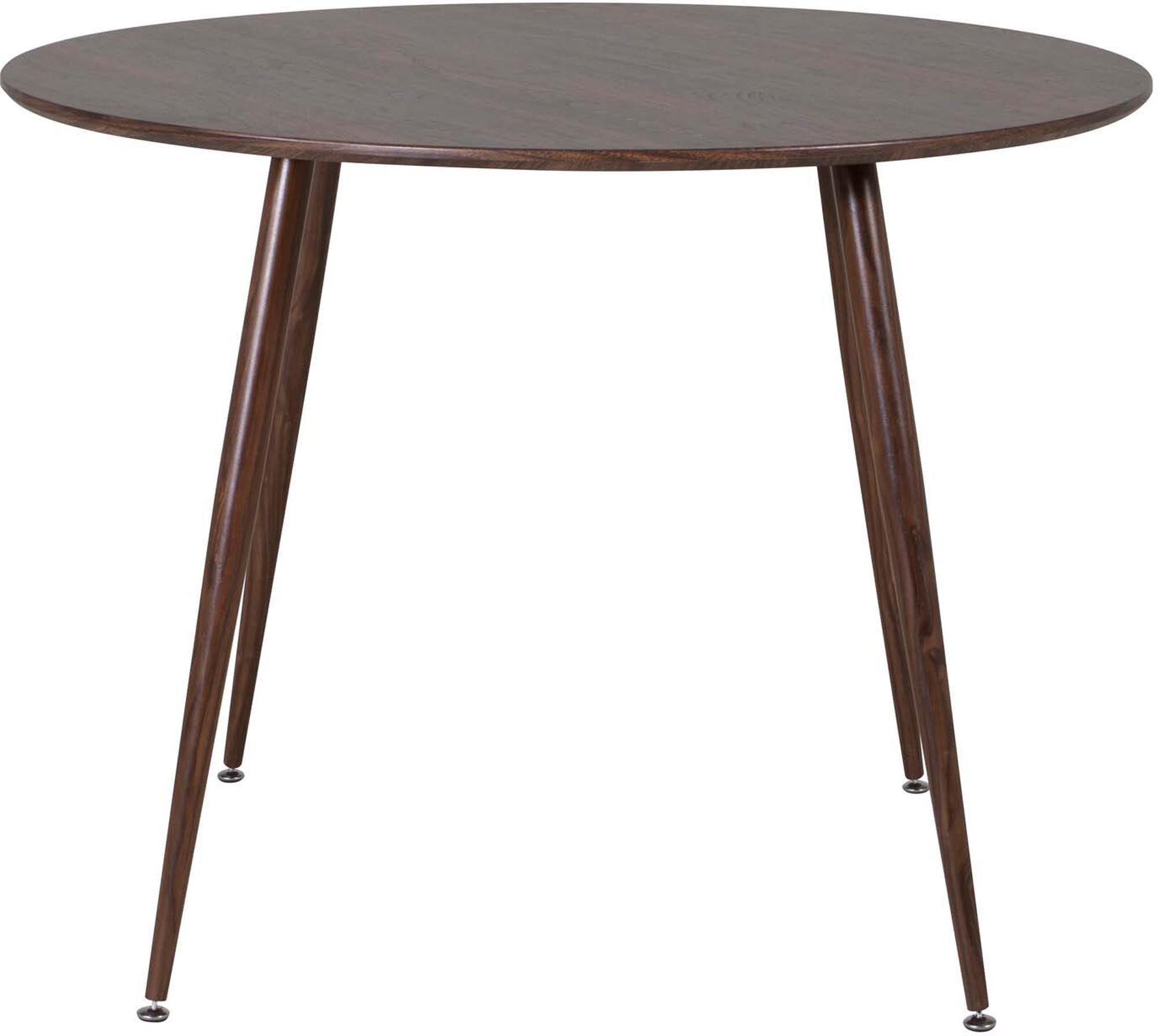 Plaza Tisch in Nussbaum / Schwarz präsentiert im Onlineshop von KAQTU Design AG. Esstisch ist von Venture Home