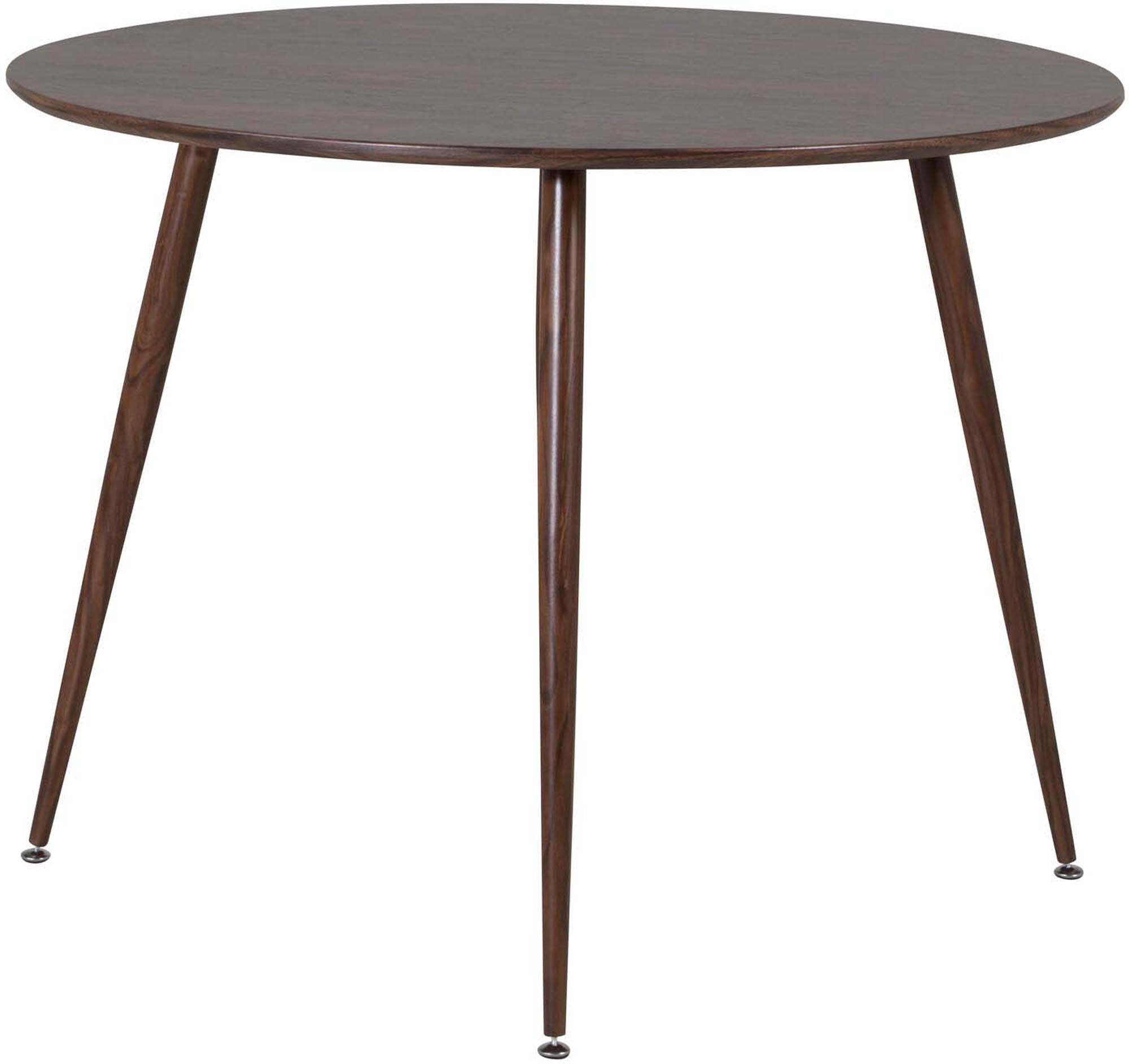 Plaza Tisch in Nussbaum / Schwarz präsentiert im Onlineshop von KAQTU Design AG. Esstisch ist von Venture Home