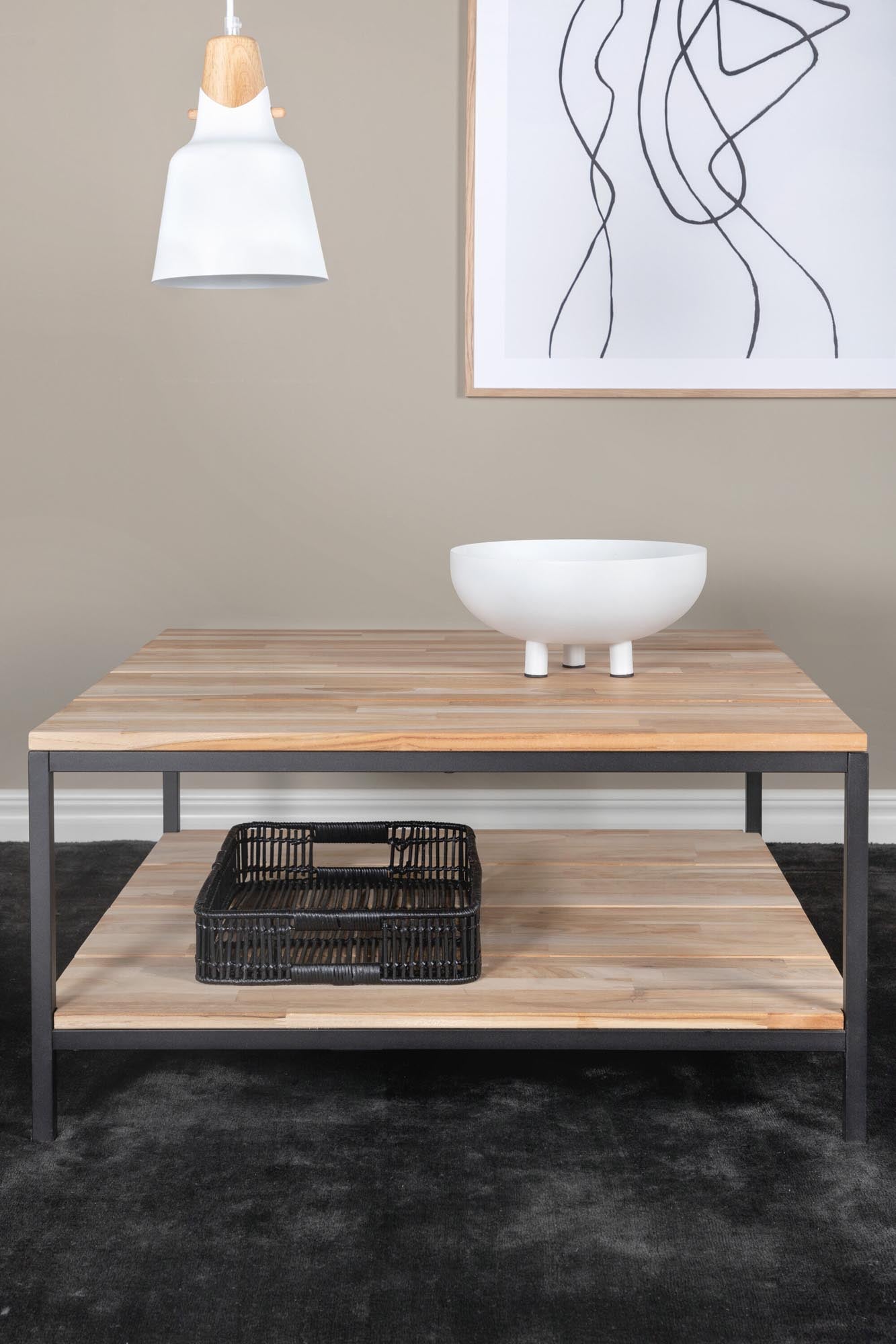 Cirebon Coffee Tisch in Natur präsentiert im Onlineshop von KAQTU Design AG. Beistelltisch ist von Venture Home