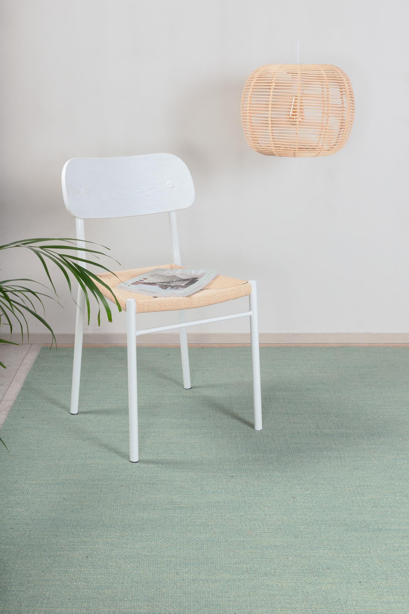 Jaipur Teppich in Grün präsentiert im Onlineshop von KAQTU Design AG. Teppich ist von Venture Home