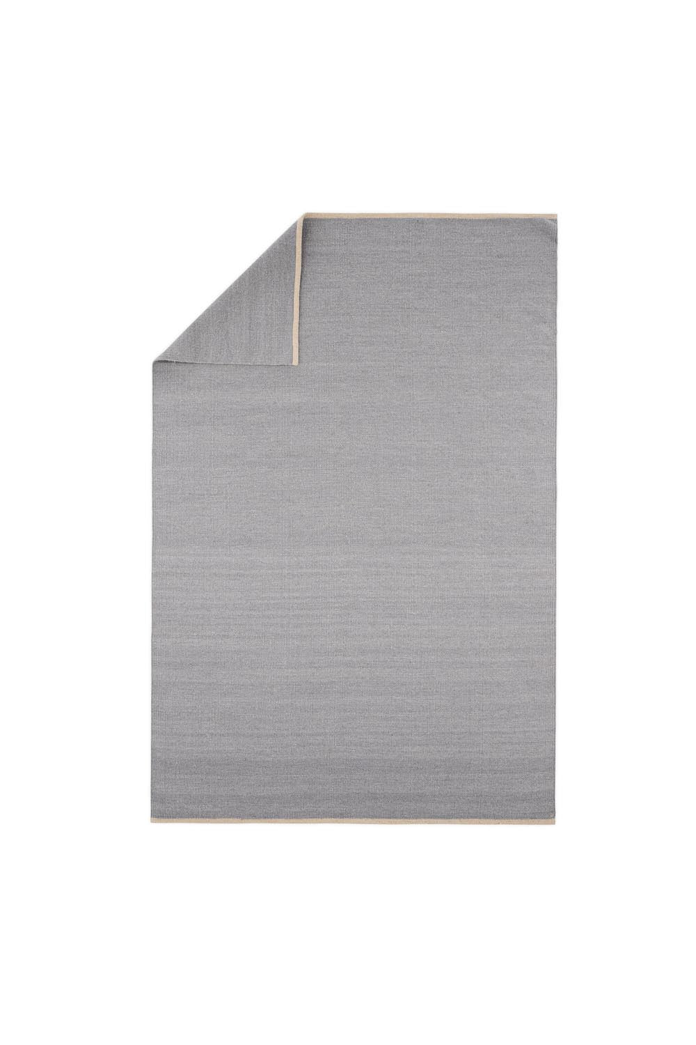 Jaipur Teppich in Hellgrau präsentiert im Onlineshop von KAQTU Design AG. Teppich ist von Venture Home