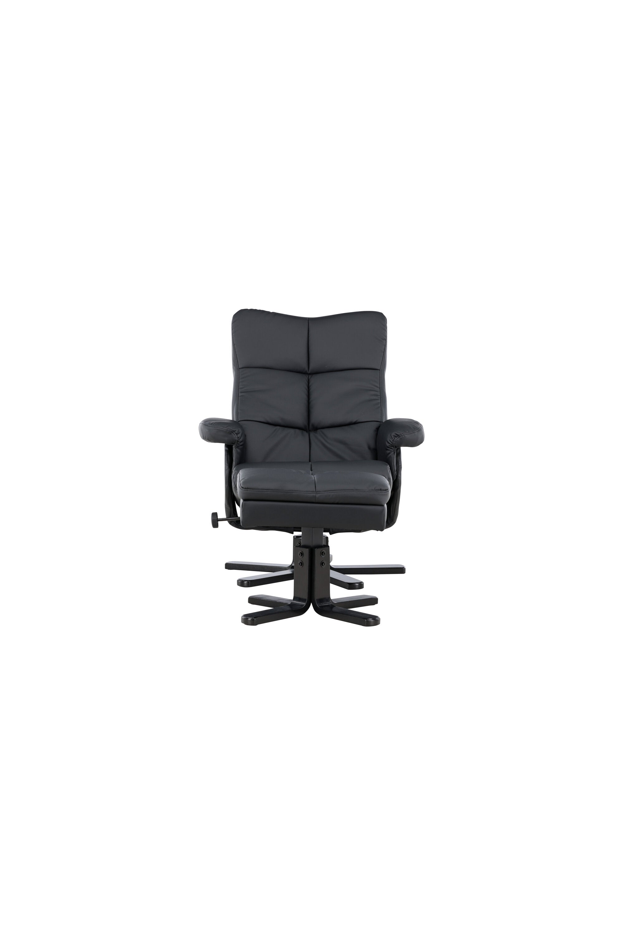 Sven Sessel in Schwarz präsentiert im Onlineshop von KAQTU Design AG. Sessel mit Armlehnen ist von Venture Home