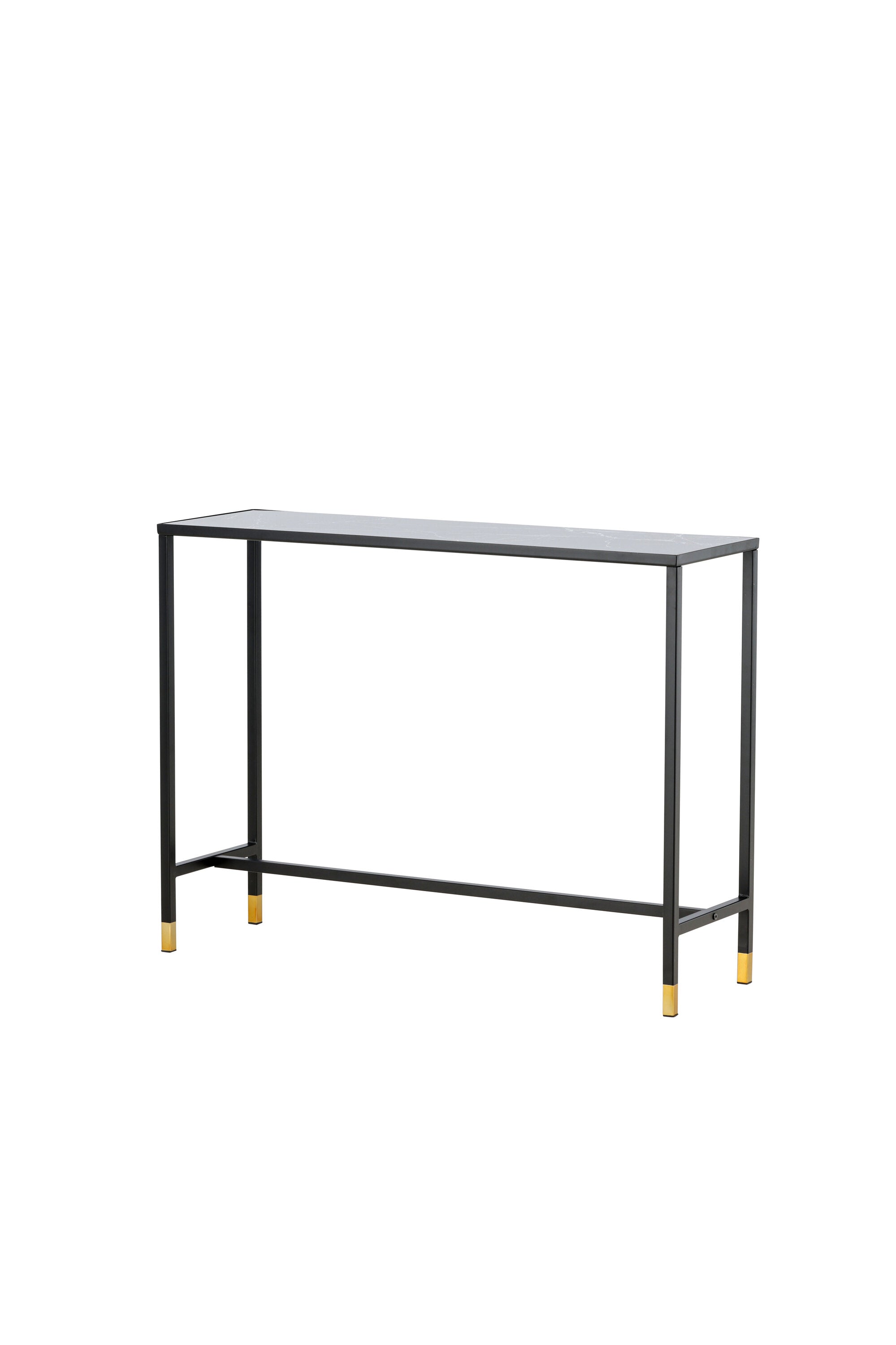Dipp Beistelltisch in Schwarz/Gold präsentiert im Onlineshop von KAQTU Design AG. Beistelltisch ist von Venture Home