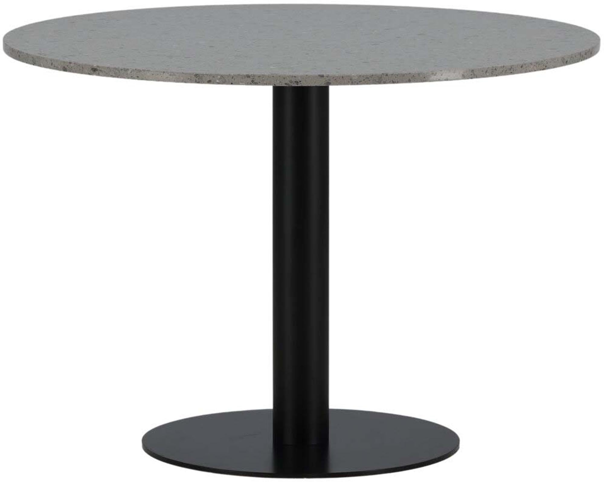 Entdecken Sie den Razzia Tisch von Venture Home: eleganter Terrazzo, runde Form für gesellige Atmosphäre, ideal für Esszimmer und Pflegeleicht.