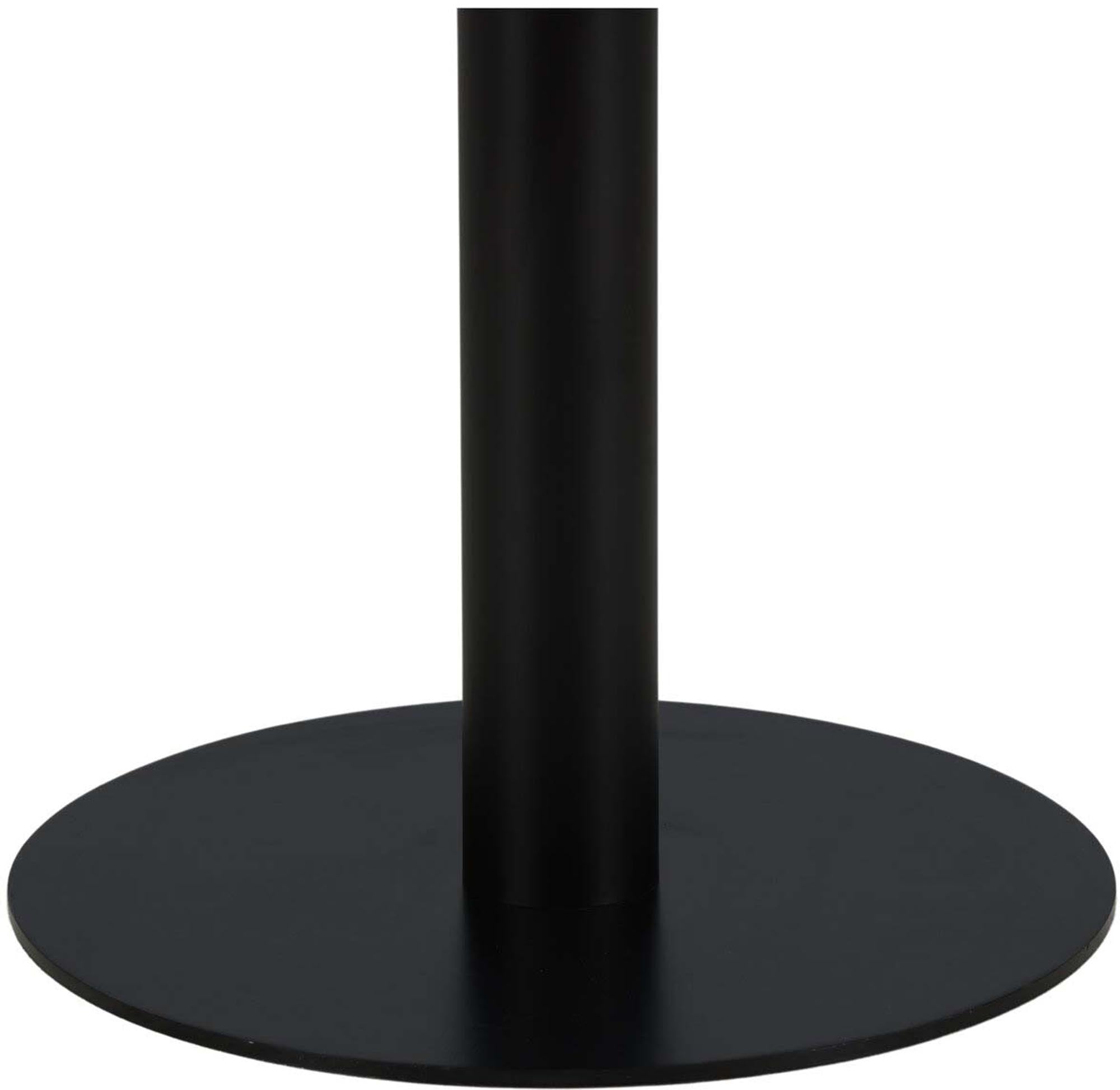 Moderner Razzia Tisch von Venture Home: Runde Terrazzo-Oberfläche in elegantem Grau, ideal für gesellige Anlässe und stilvolle Essbereiche.