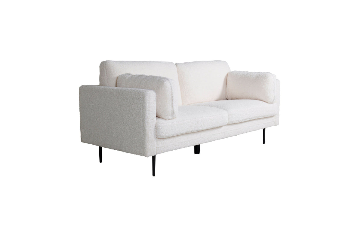 Boom Sofa in Weiss präsentiert im Onlineshop von KAQTU Design AG. 3er Sofa ist von Venture Home