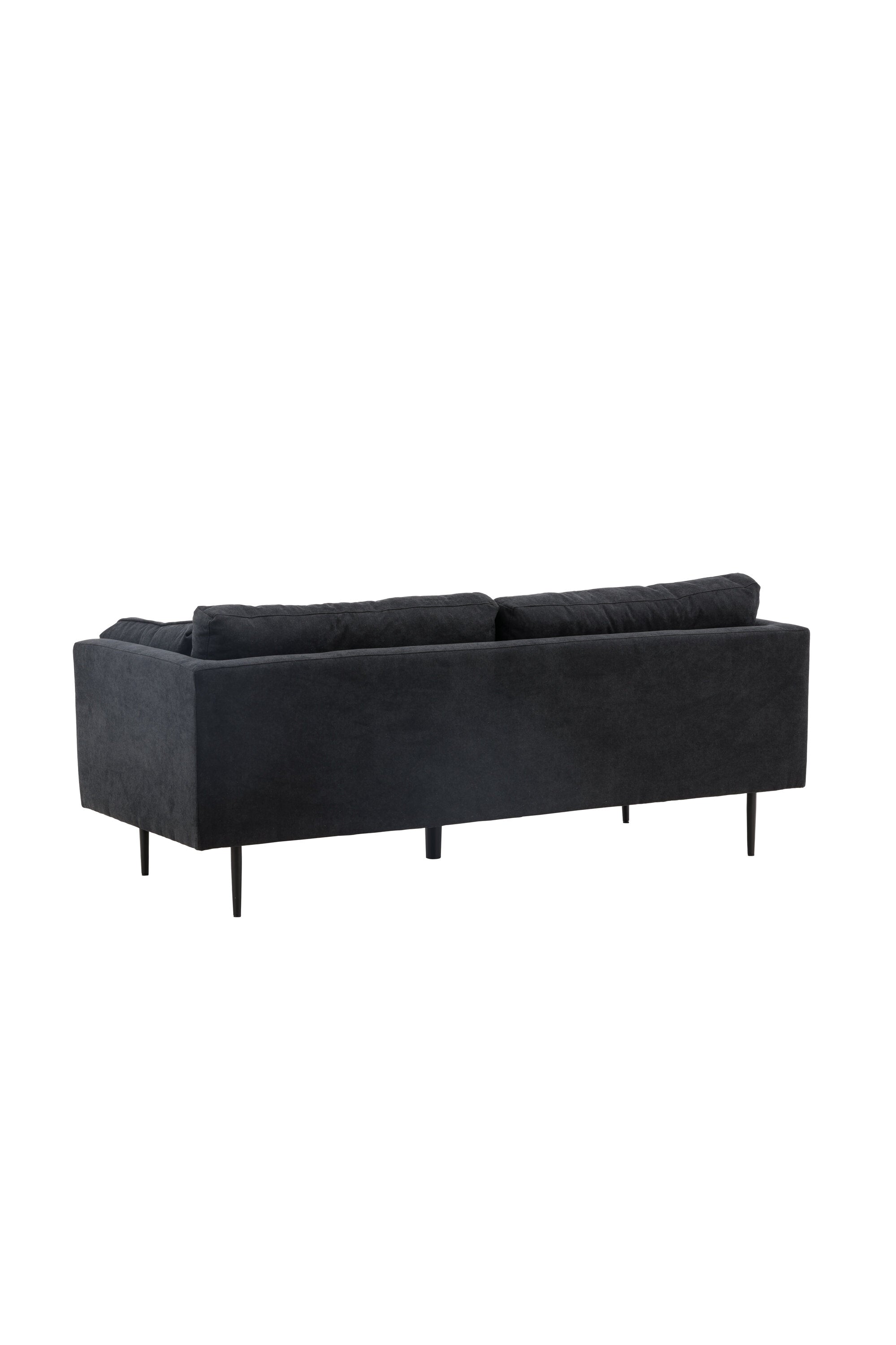 Boom Sofa in Schwarz/Schwarz präsentiert im Onlineshop von KAQTU Design AG. 3er Sofa ist von Venture Home