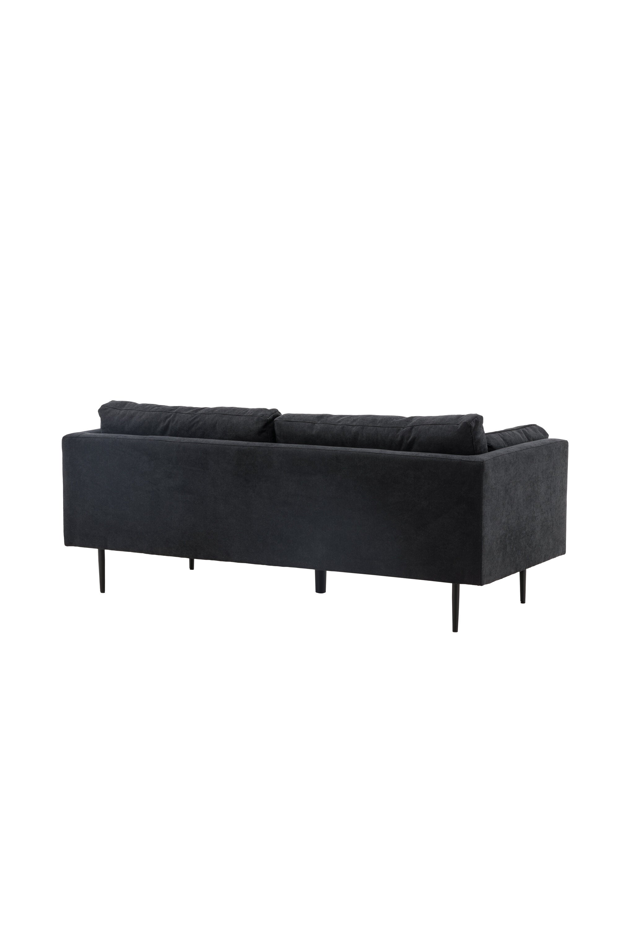 Boom Sofa in Schwarz/Schwarz präsentiert im Onlineshop von KAQTU Design AG. 3er Sofa ist von Venture Home