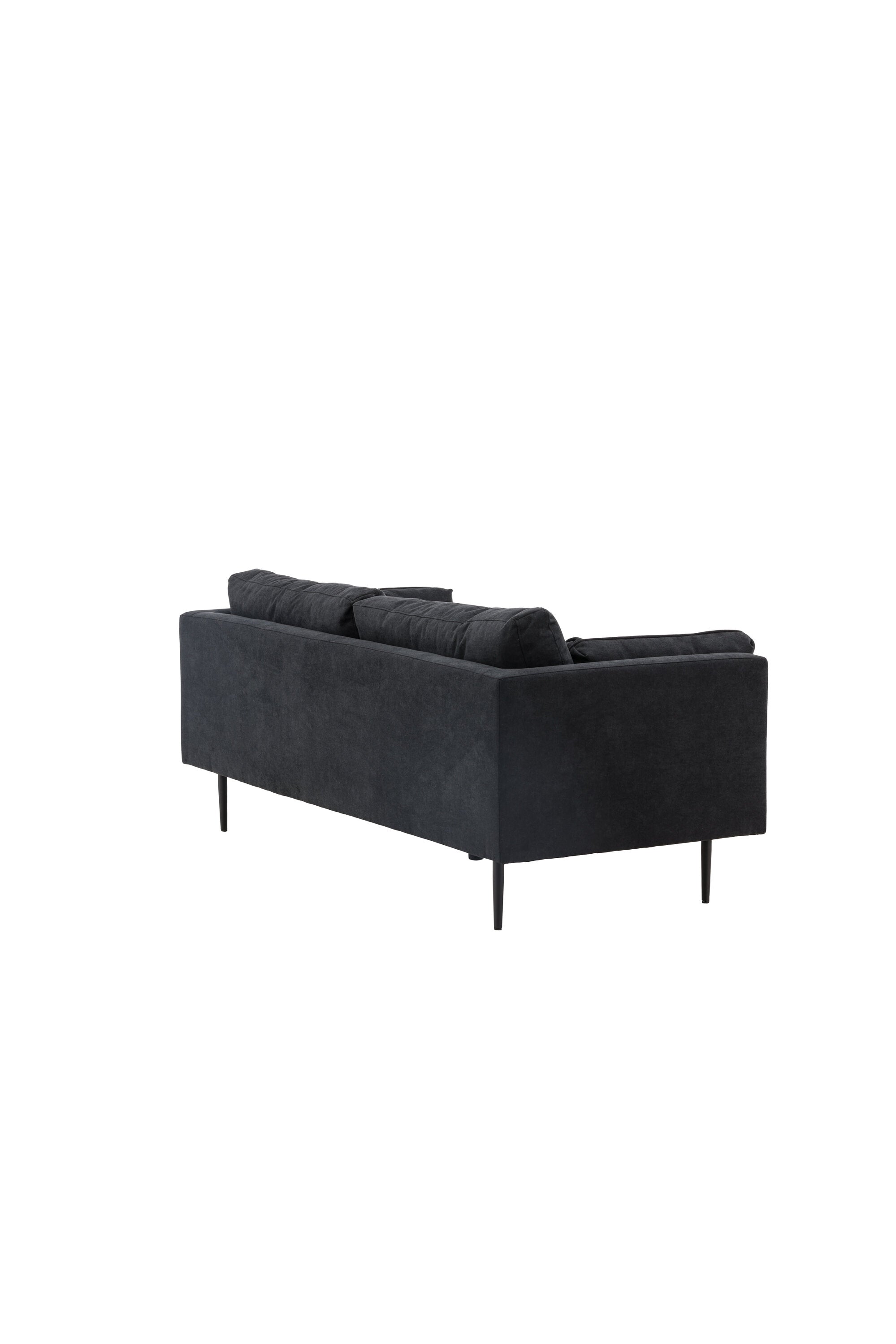 Boom Sofa in Schwarz/Schwarz präsentiert im Onlineshop von KAQTU Design AG. 3er Sofa ist von Venture Home