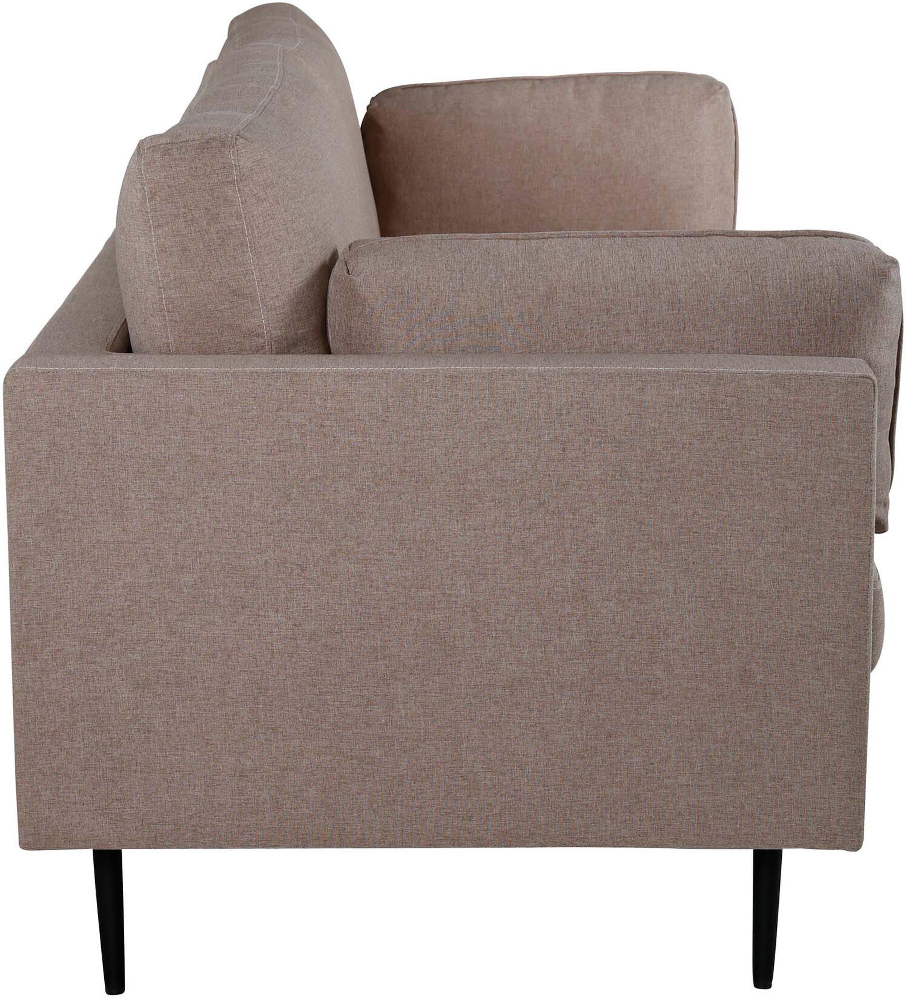 Boom Sofa in Braun/Schwarz präsentiert im Onlineshop von KAQTU Design AG. 3er Sofa ist von Venture Home