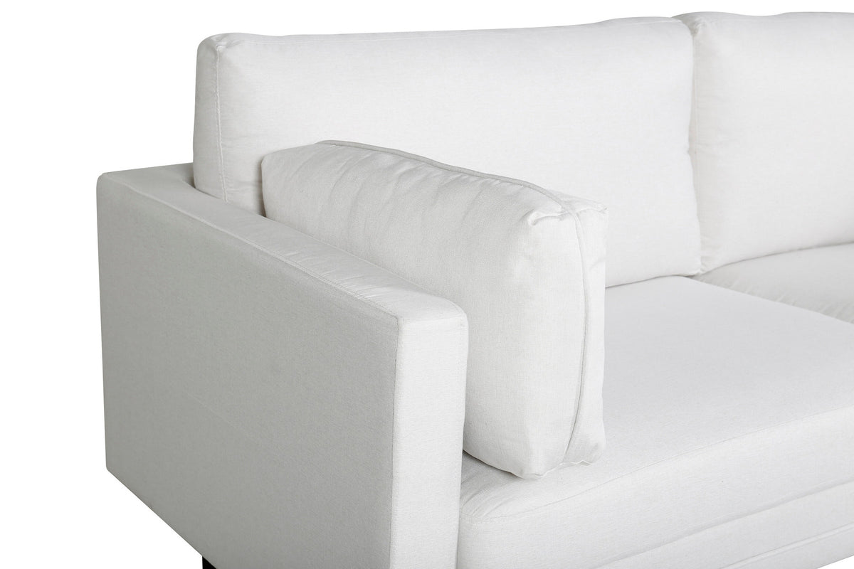 Boom Sofa in Beige/Schwarz präsentiert im Onlineshop von KAQTU Design AG. 3er Sofa ist von Venture Home