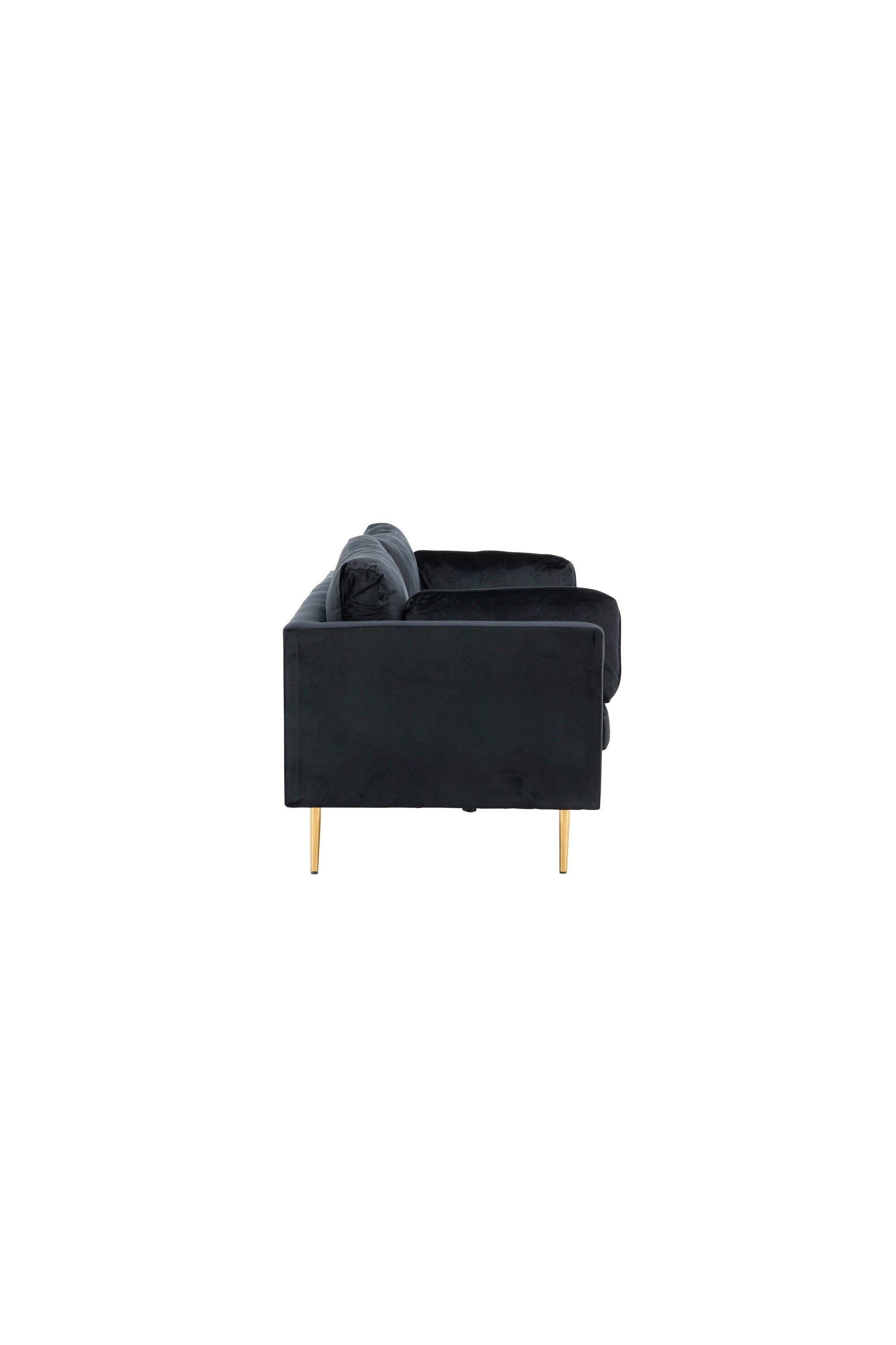 Boom Sofa in Schwarz präsentiert im Onlineshop von KAQTU Design AG. 3er Sofa ist von Venture Home