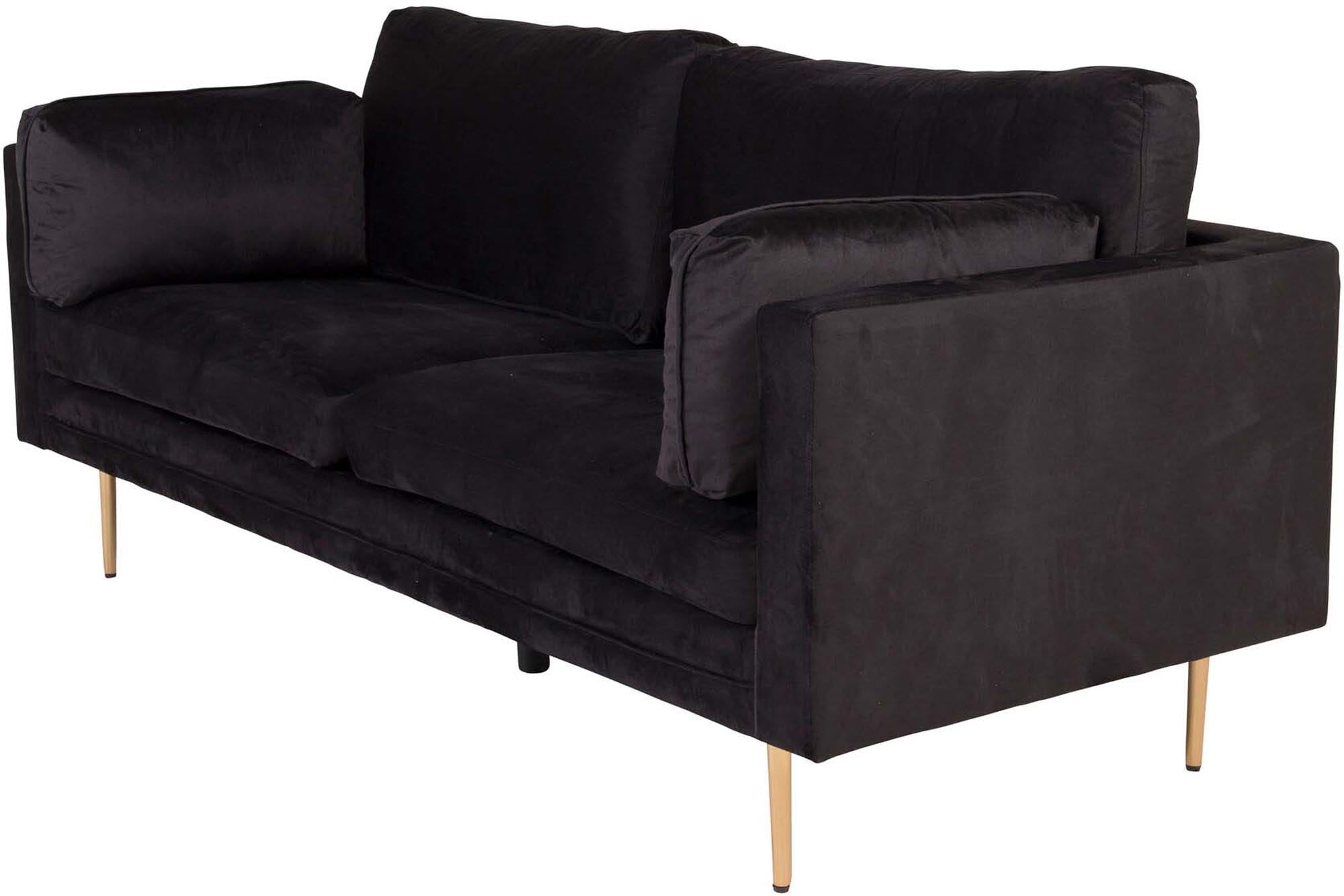 Boom Sofa in Schwarz präsentiert im Onlineshop von KAQTU Design AG. 3er Sofa ist von Venture Home
