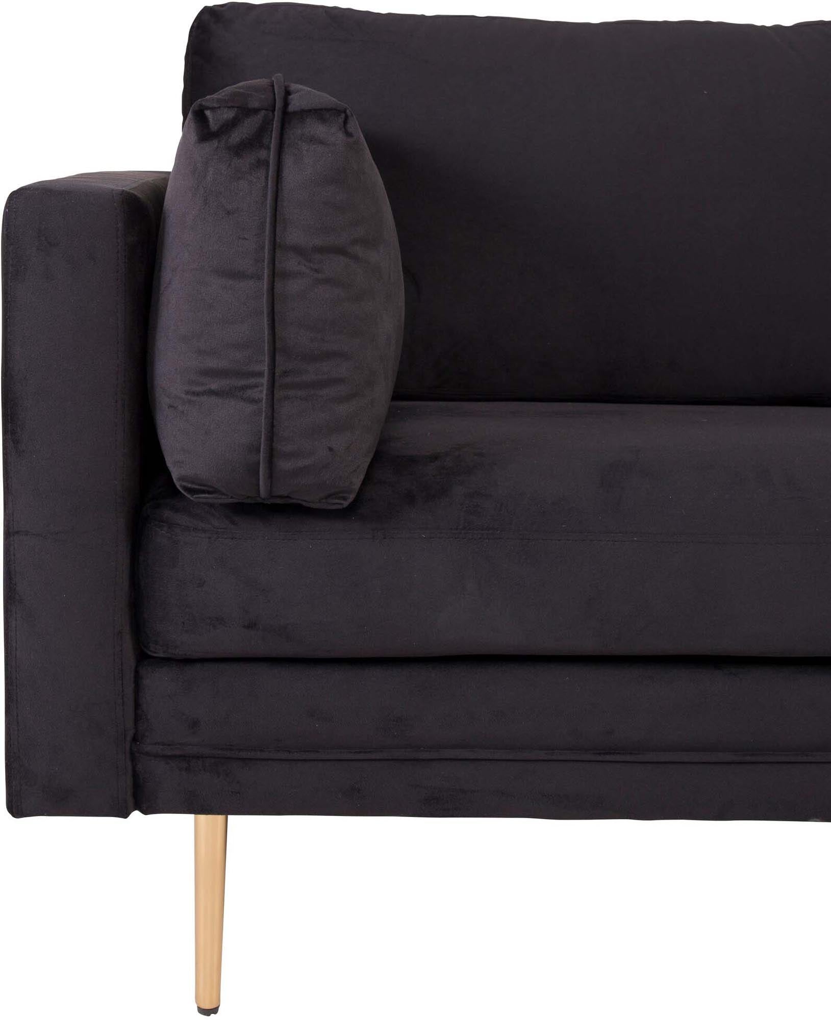 Boom Sofa in Schwarz präsentiert im Onlineshop von KAQTU Design AG. 3er Sofa ist von Venture Home